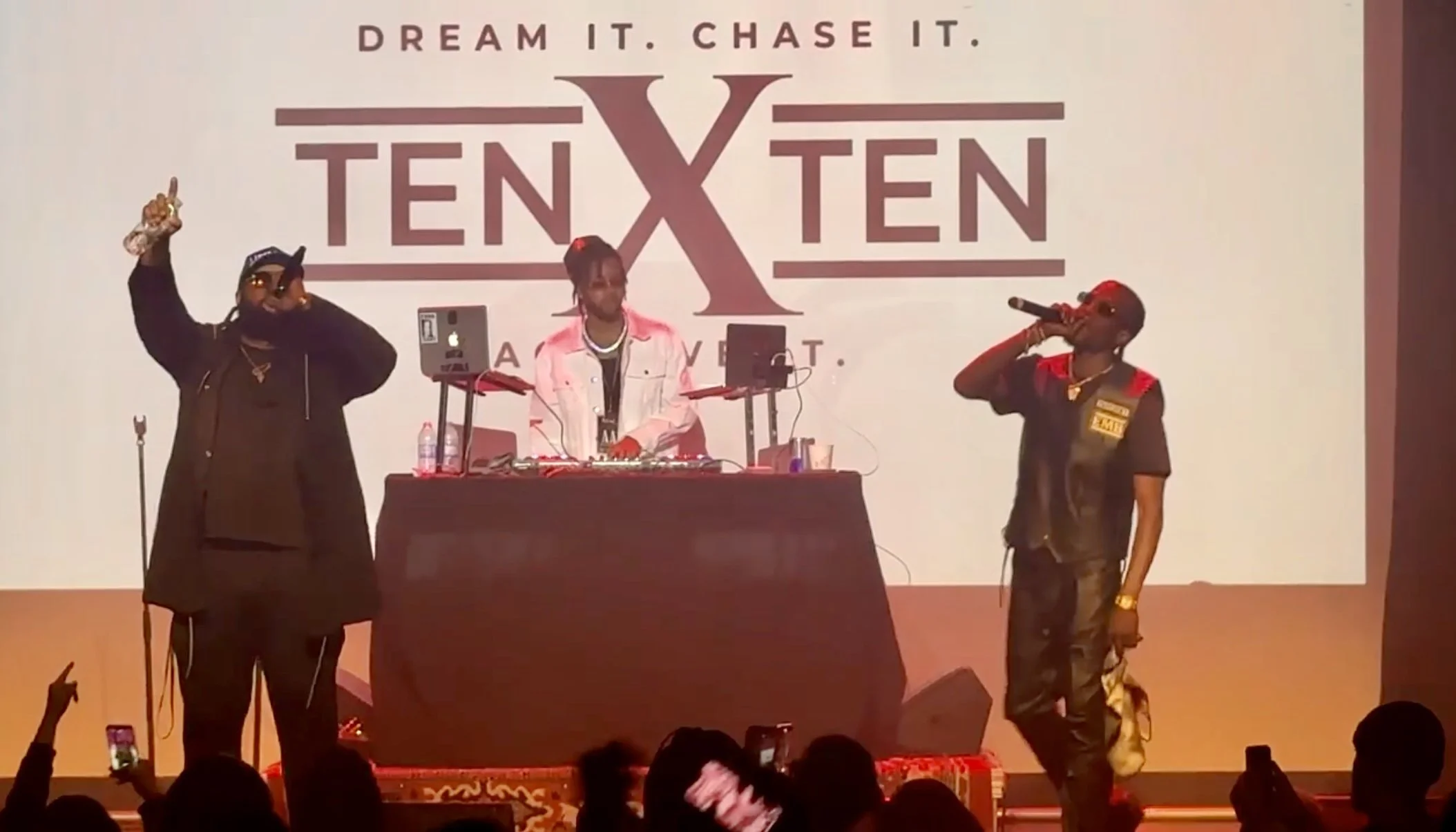 YK The Mayor and R.O.Z perform at the R.O.Z & Friends show at the Park Theatre in Winnipeg.