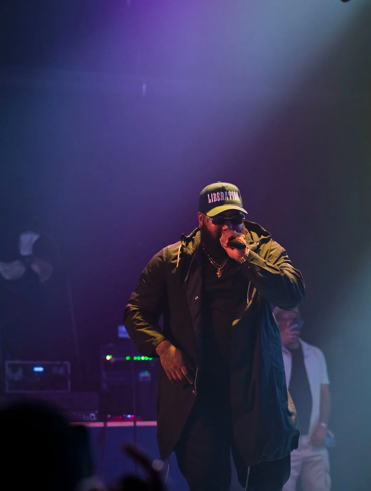 YK The Mayor performs at the R.O.Z & Friends show at the Park Theatre in Winnipeg.