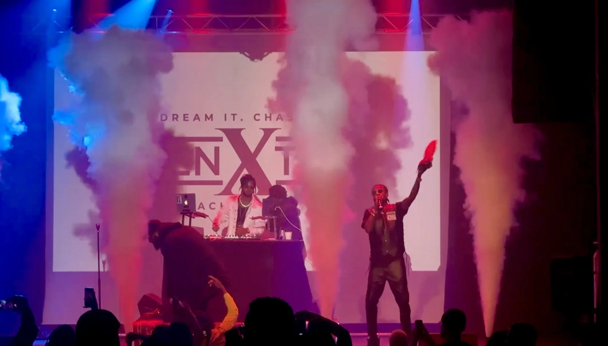 YK The Mayor and R.O.Z perform at the R.O.Z & Friends show at the Park Theatre in Winnipeg.