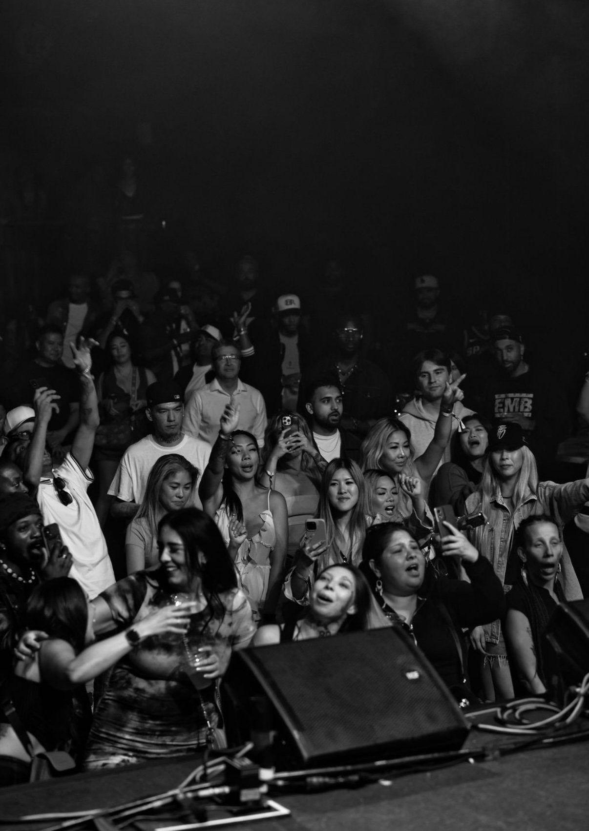 Crowd shot at the R.O.Z & Friends show at the Park Theatre in Winnipeg.