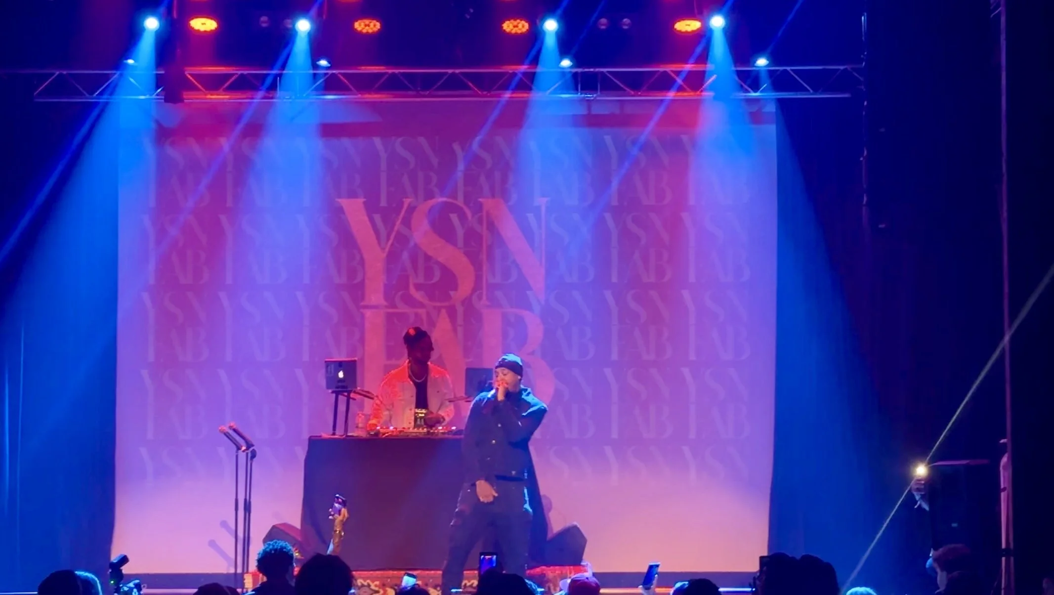 YSN Fab performs at the R.O.Z & Friends show at the Park Theatre in Winnipeg.