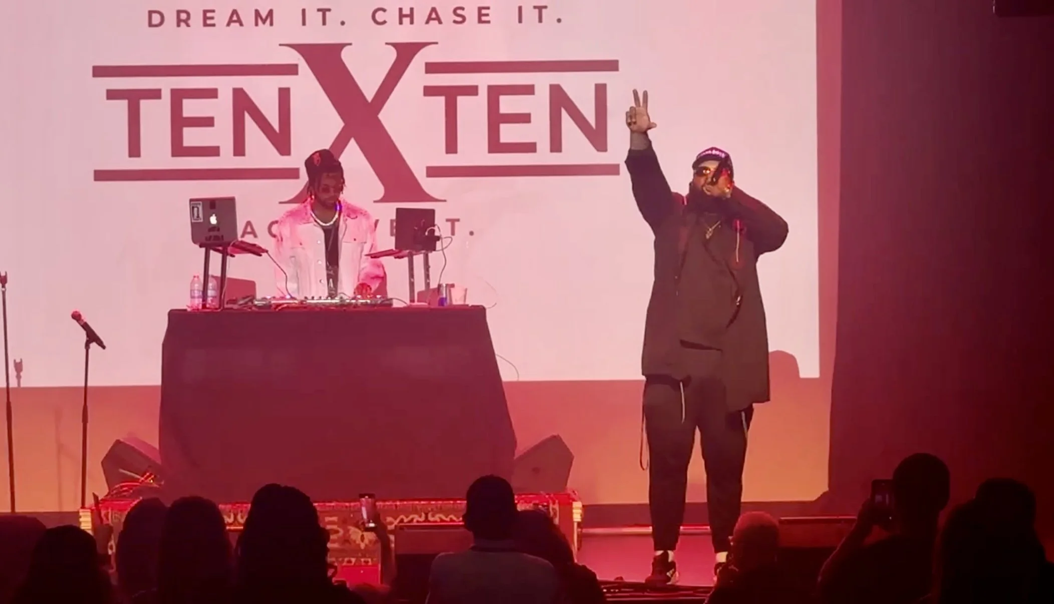 YK The Mayor performs at the R.O.Z & Friends show at the Park Theatre in Winnipeg.