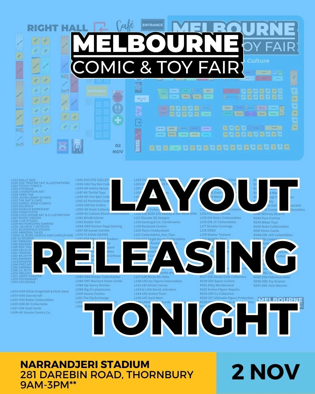 RELEASING TONIGHT! We&rsquo;re putting the final touches on the layout and this MCTF is going to be Epic!

---------------------------------------------------------------------
Try Booking Tickets on sale now: www.trybooking.com/events/landing/142085