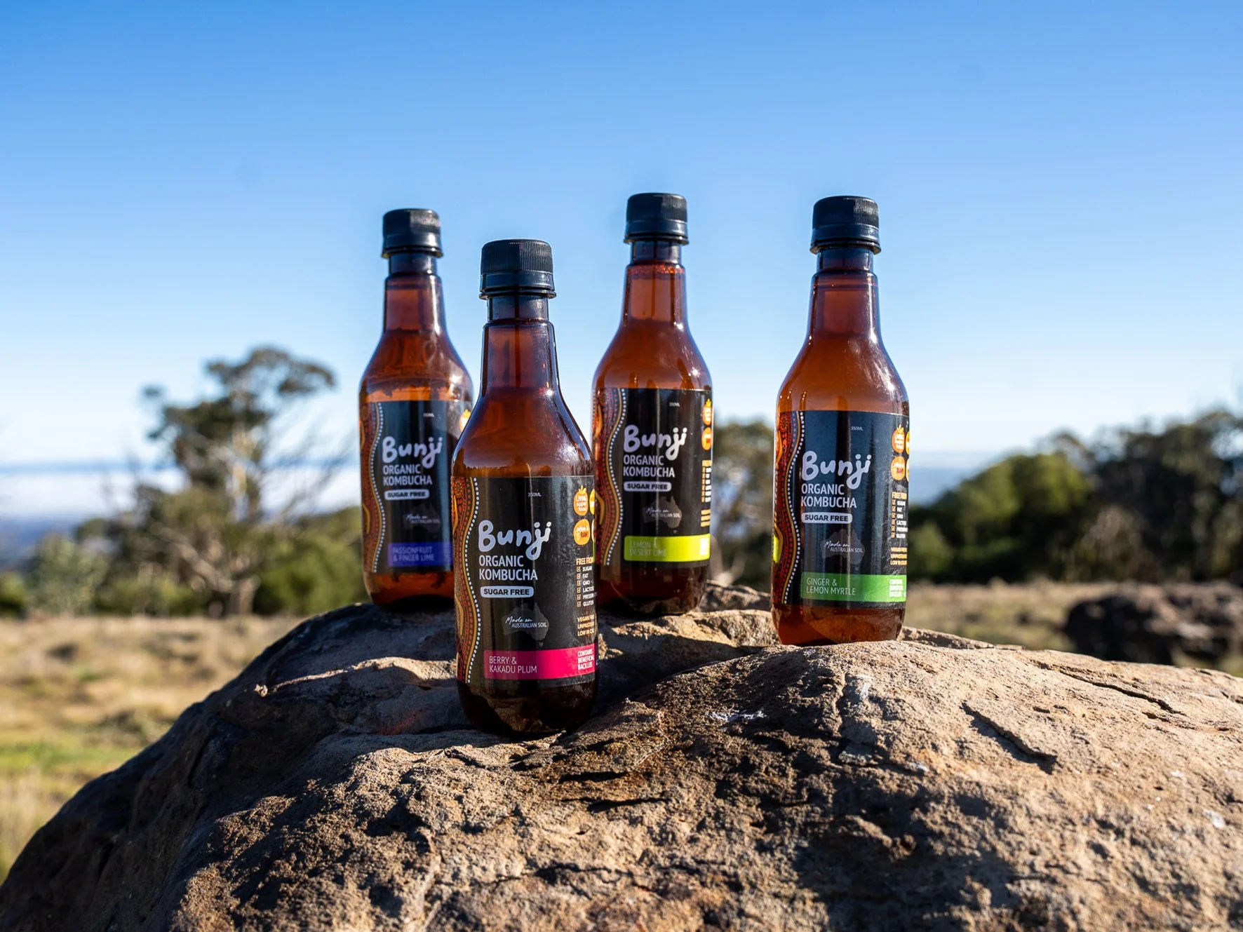 Bunji Organic Kombucha | Product Photography by Indigico Creative
