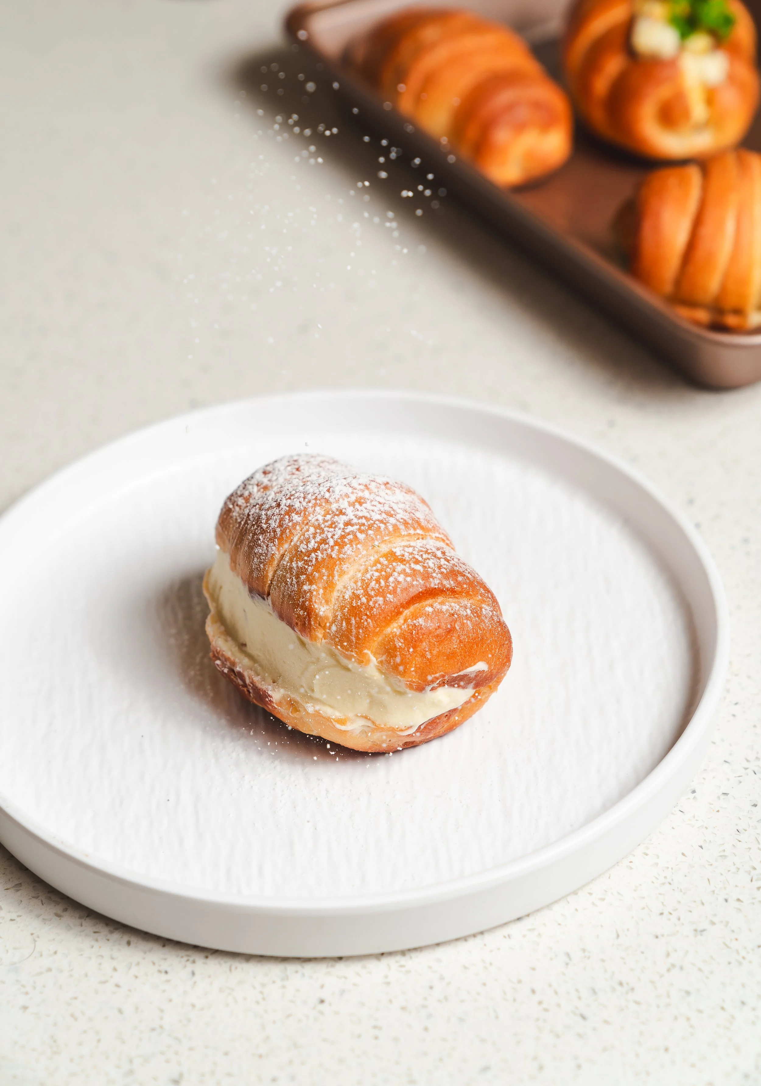 Milk cream shio pan
