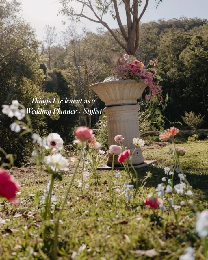 Reflecting on our journey at With You + Me, here are some of our key learnings that have formed the foundations of who we are and how we operate. 

We approach every wedding personally, designing our business to ensure this connection. While we recei