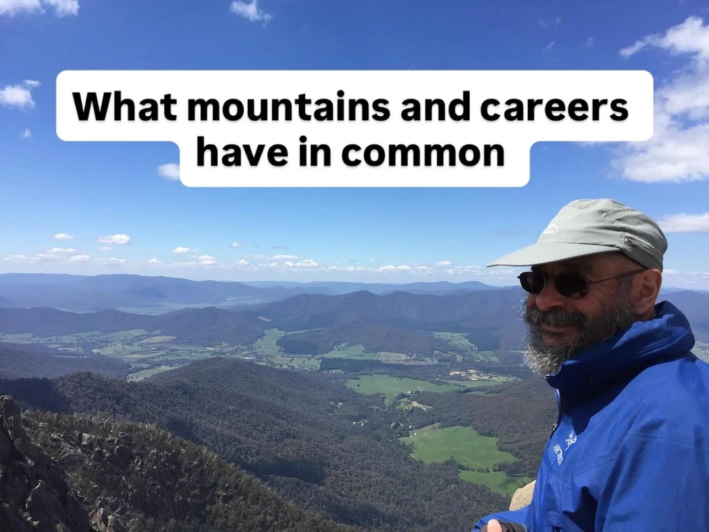 My dad used to climb mountains. Everest. Annapurna. We still call him &ldquo;mountain man.&rdquo;

Thinking about how he reached each summit taught me something powerful about career change.

When climbers begin, they know the destination, the summit