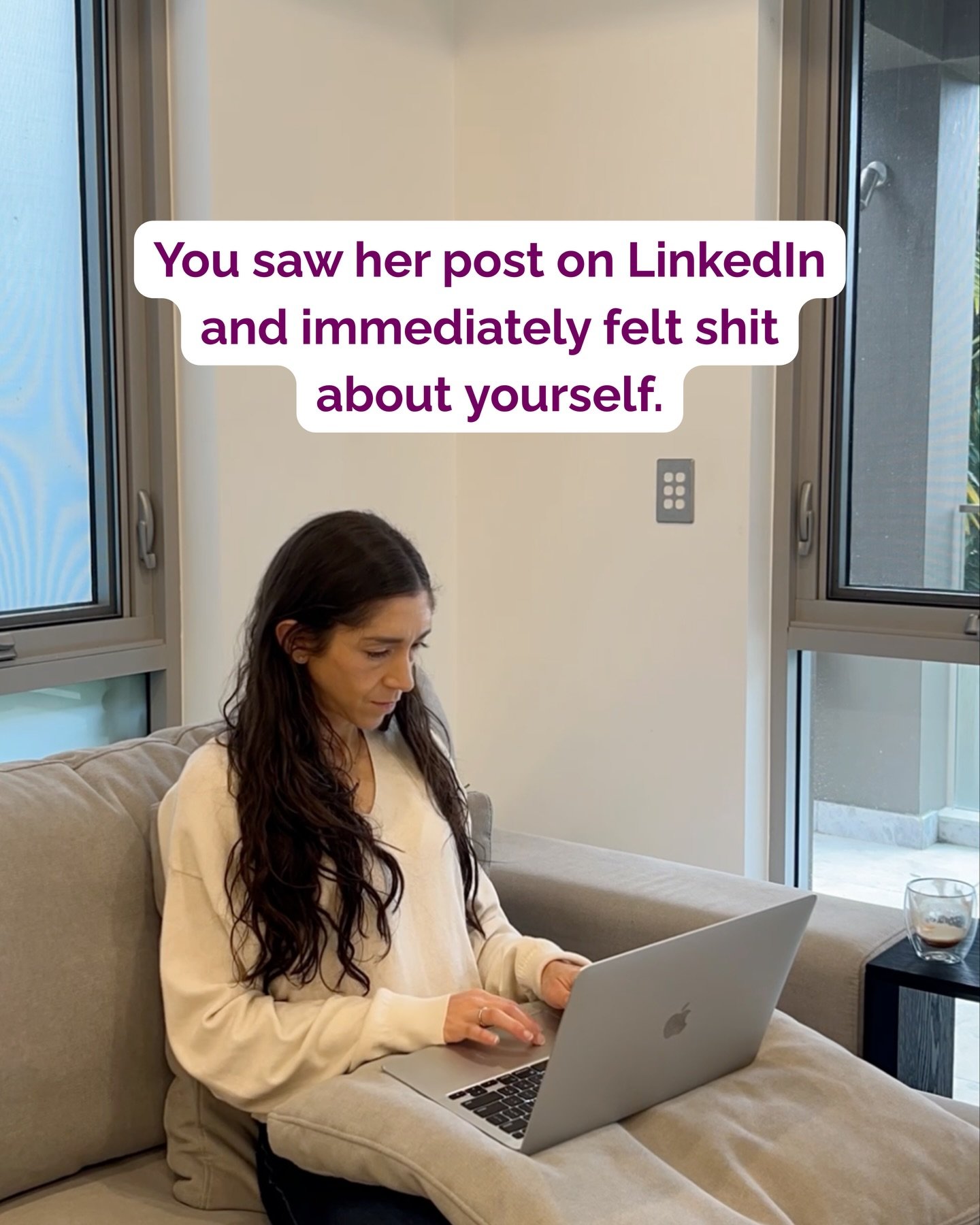 That feeling when someone else&rsquo;s LinkedIn post makes you realise how far away you are from where you want to be. 

That feeling means you know, deep down, that you want more than what you&rsquo;ve got right now. 

Loving your work is not reserv