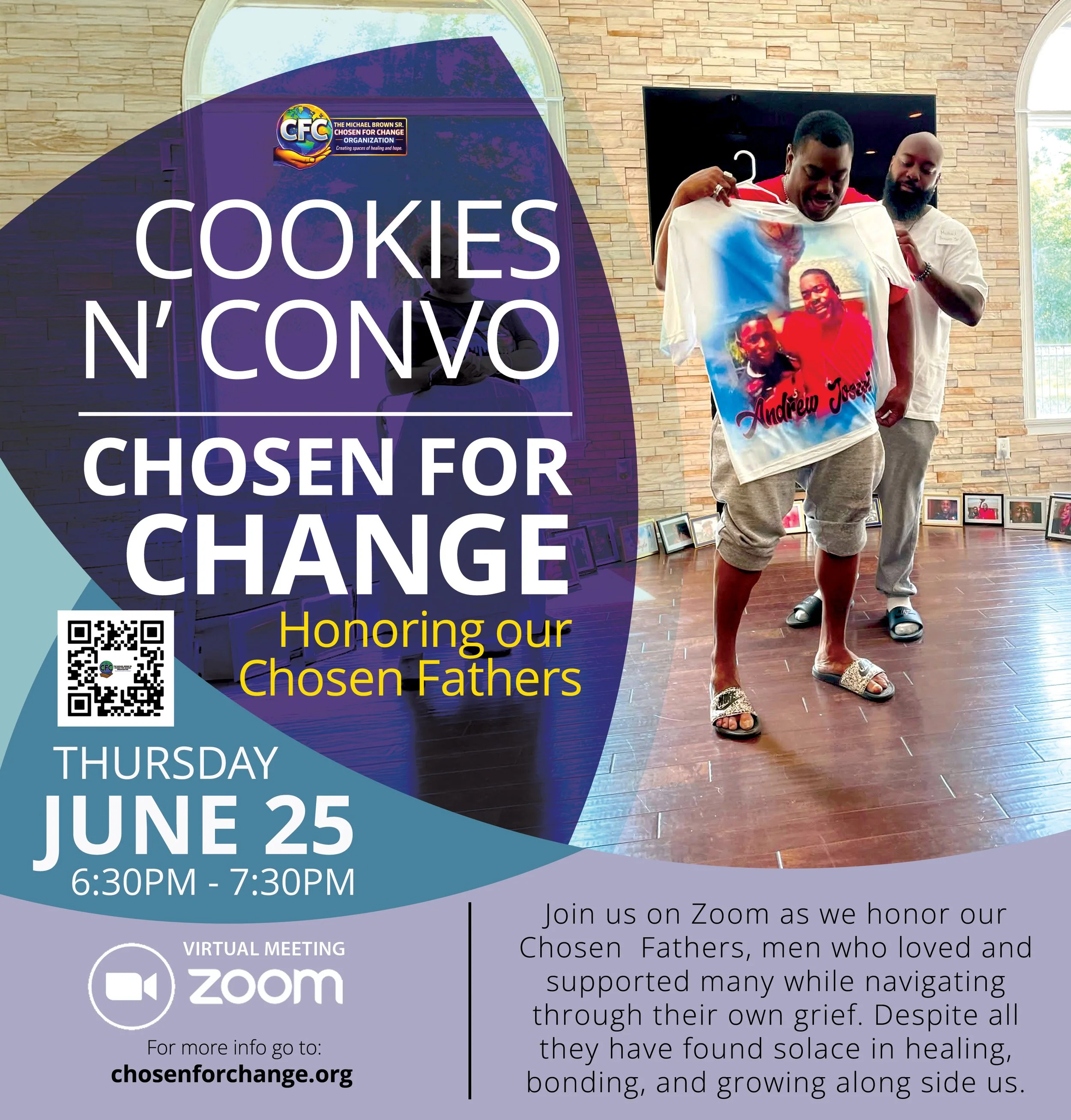 Cookies N Convo: Chosen For Change (Zoom)