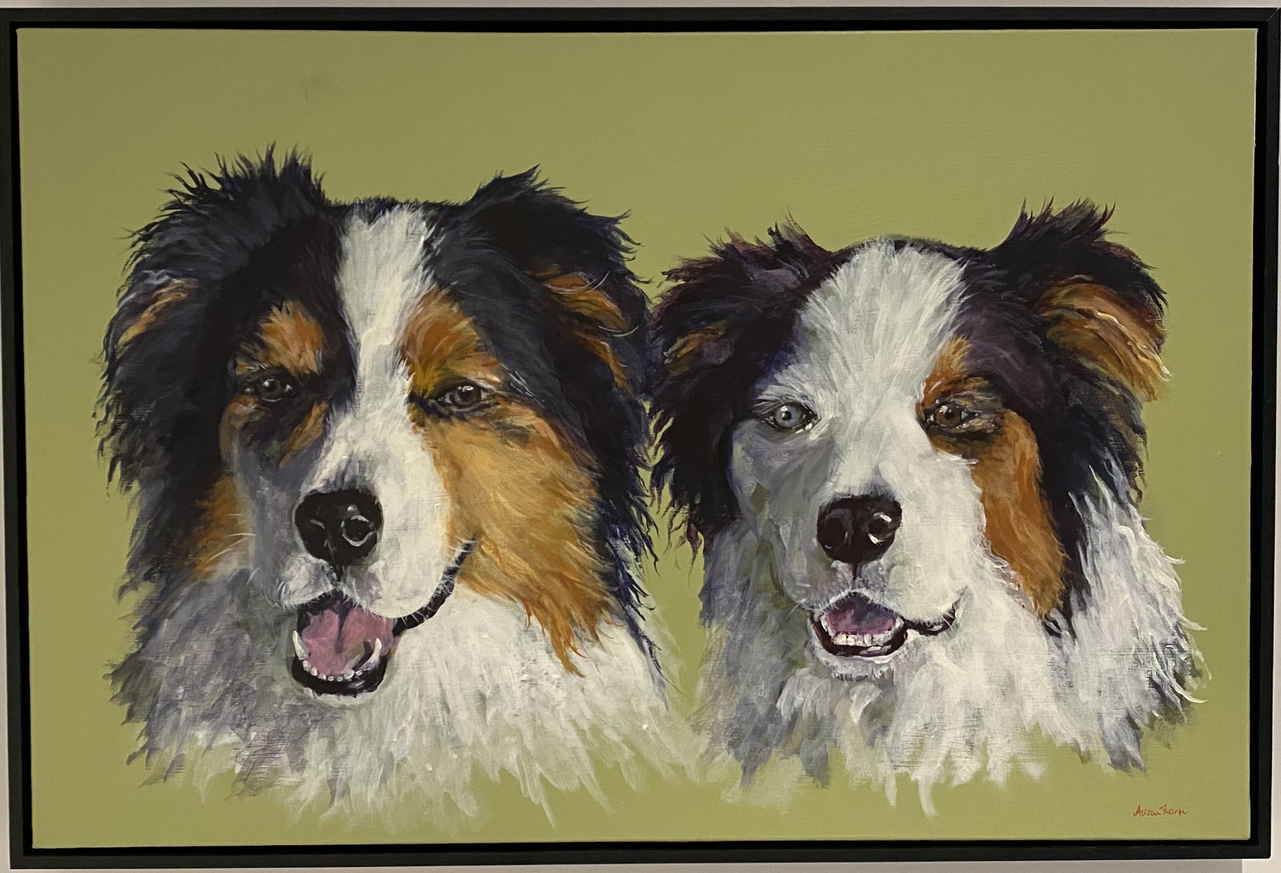 Fred & Lucy 60x90cm SOLD