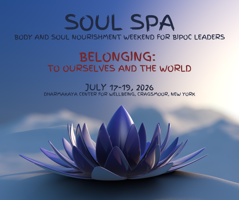 Soul Spa: Body and Soul Nourishment Weekend for BIPOC leaders at Dharmakaya Center of Wellbeing, Cragsmoor, NY