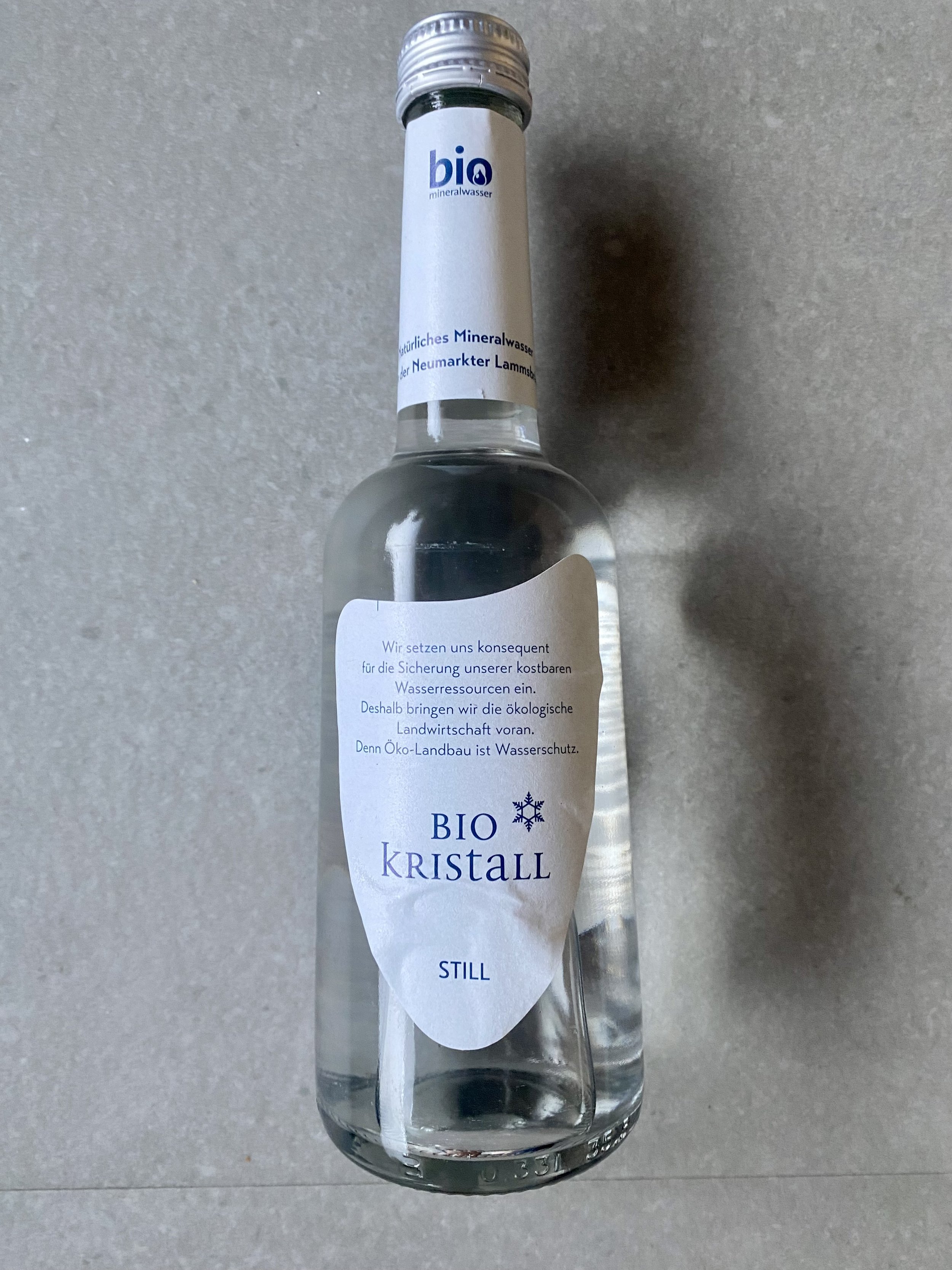 Bio Kristall stilles Wasser (0,33 l)
