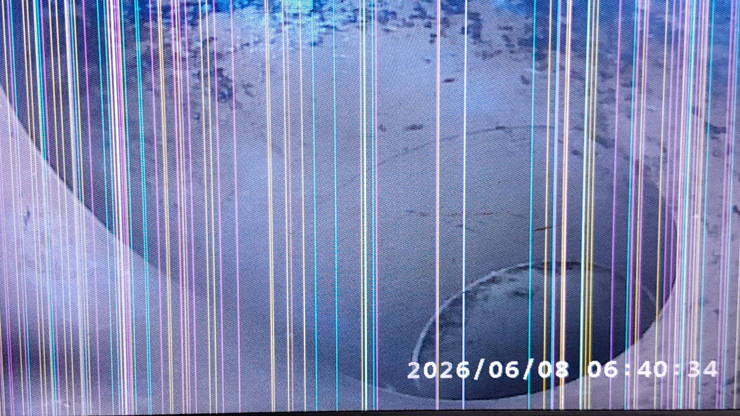 CCTV drain survey for surveyor as part of building subsidence report.