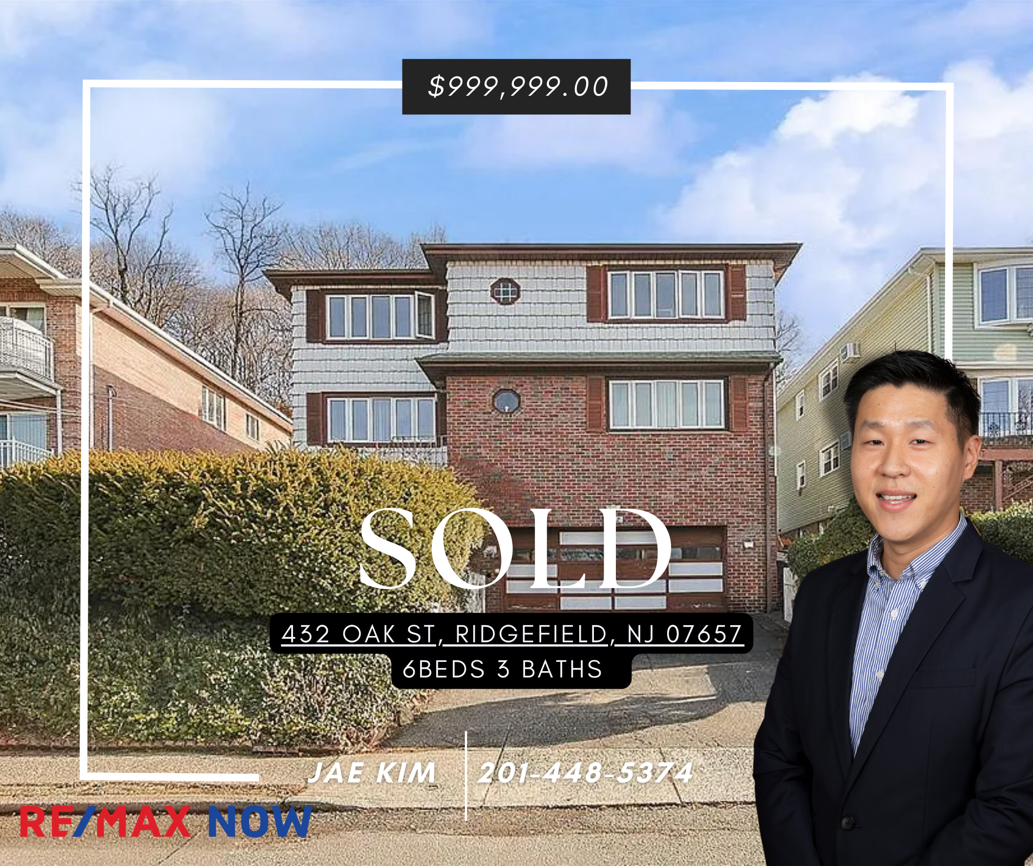 Another successful transaction by Jae.

Buyer representation. Another offer was $100,000 higher, but ours was chosen—backed by trust and a proven professional reputation.

PRICE MATTERS. RELATIONSHIPS MATTER MORE.

Sale Price: $999,999
Closed on 03/1
