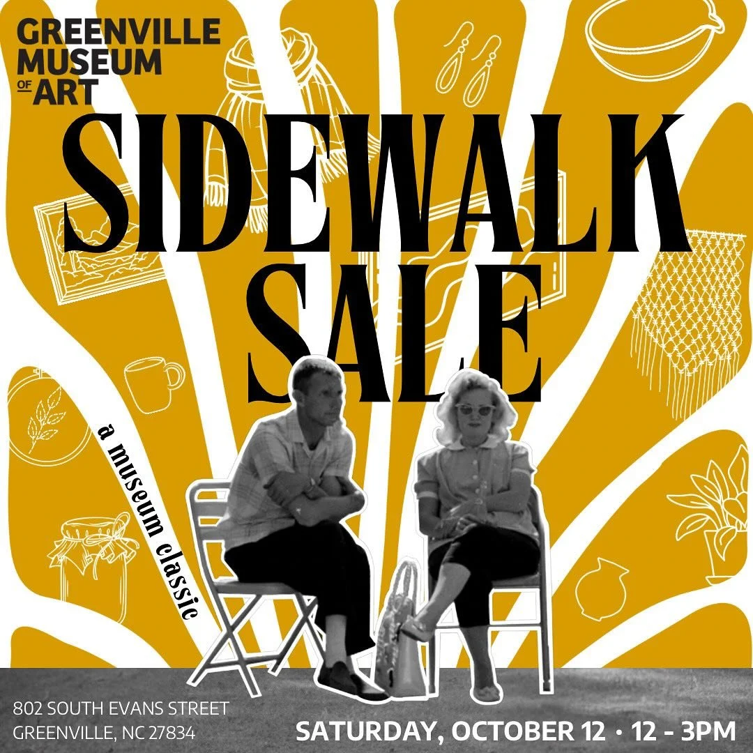 this saturday! come see me at @ncgmoa for a halloween sidewalk sale!