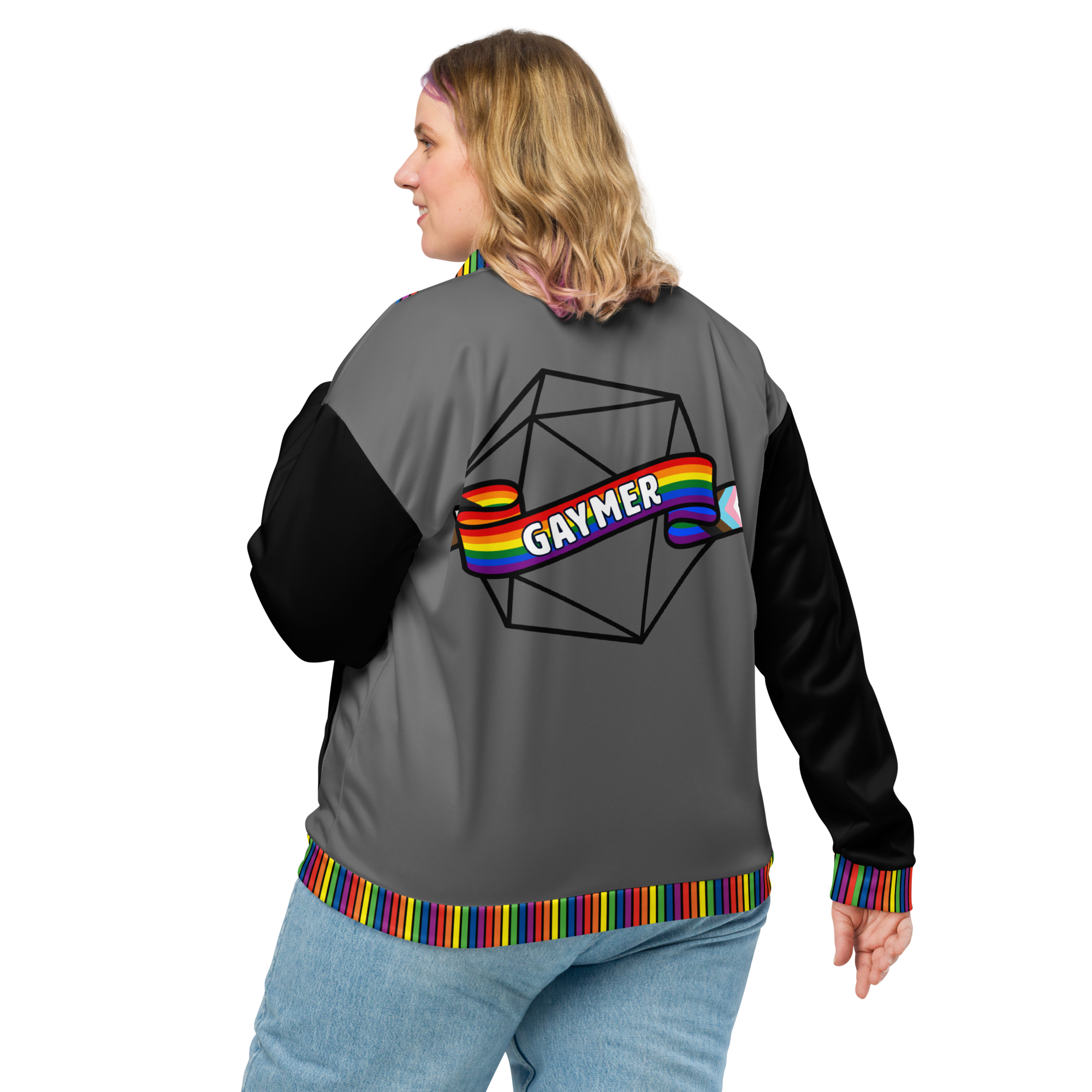 Gaymer Pride Bomber Jacket