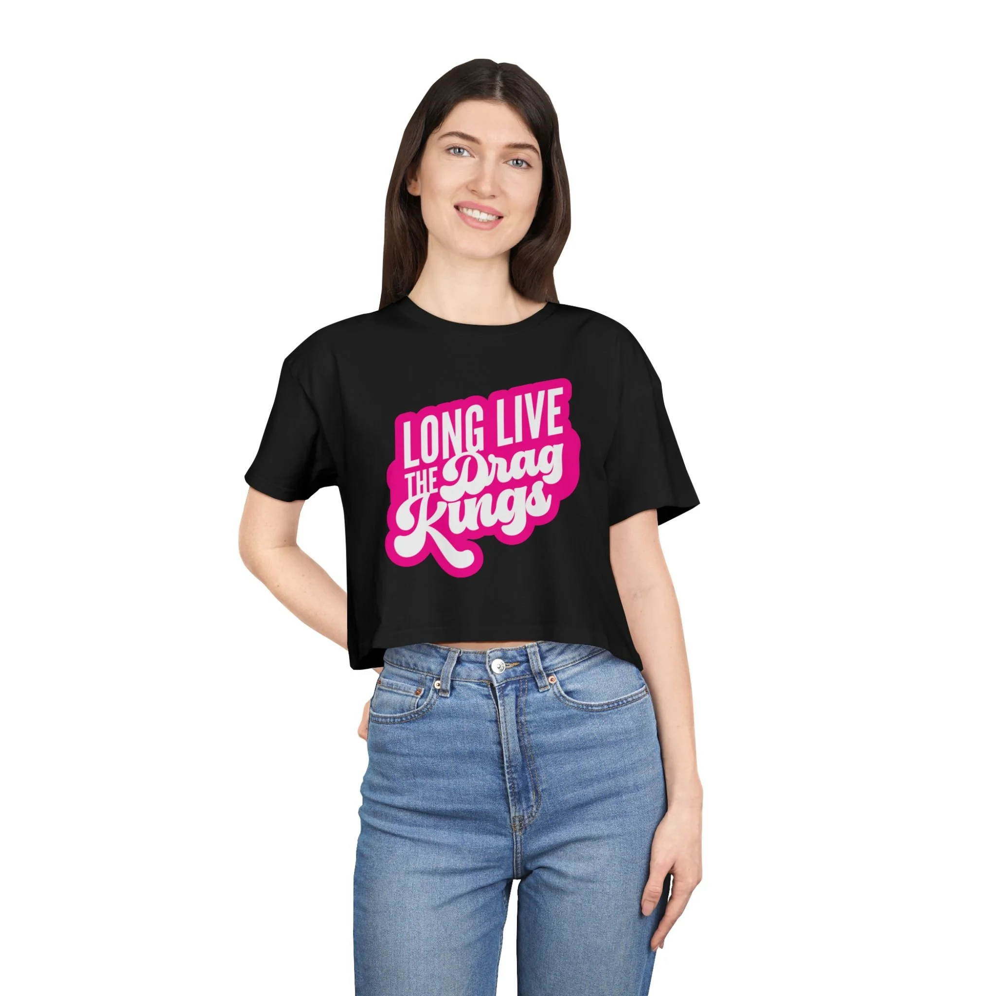 Long Live the Drag Kings Crop Top