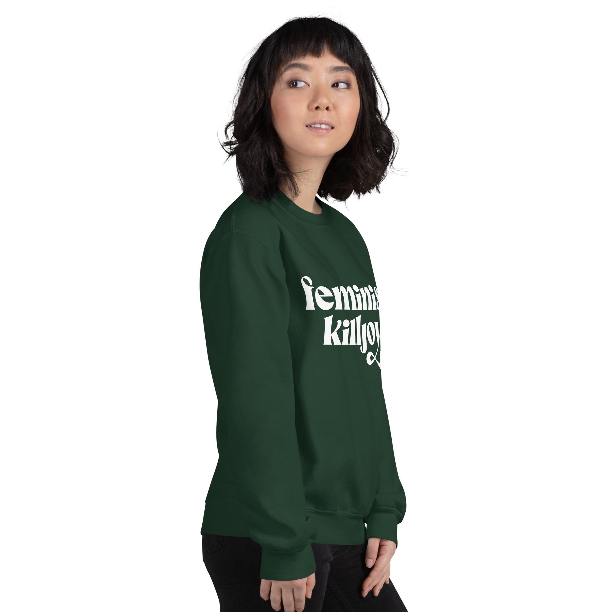 unisex-crew-neck-sweatshirt-forest-green-right-front-69bc75938f6f8.png