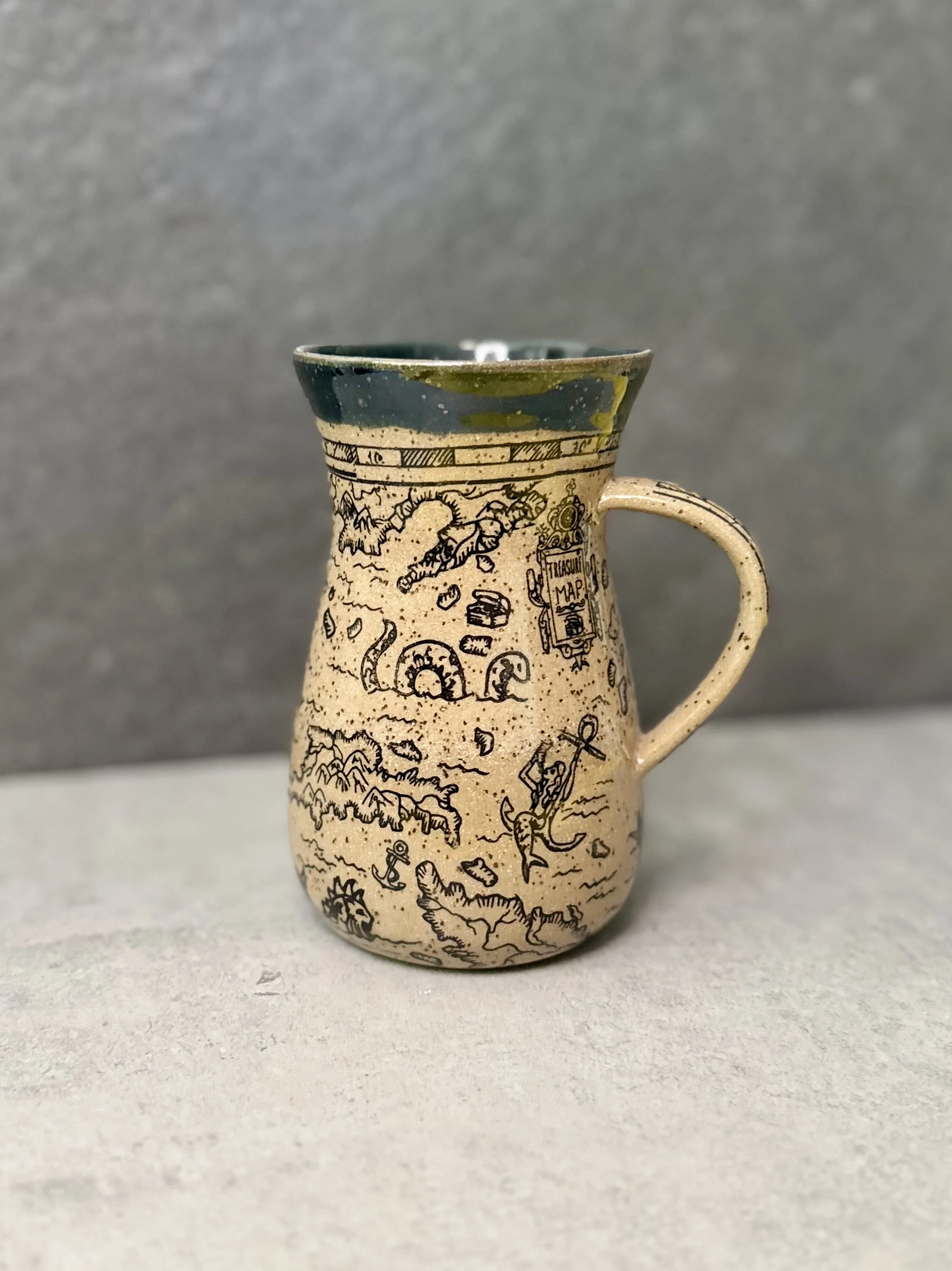Treasure Map Mug