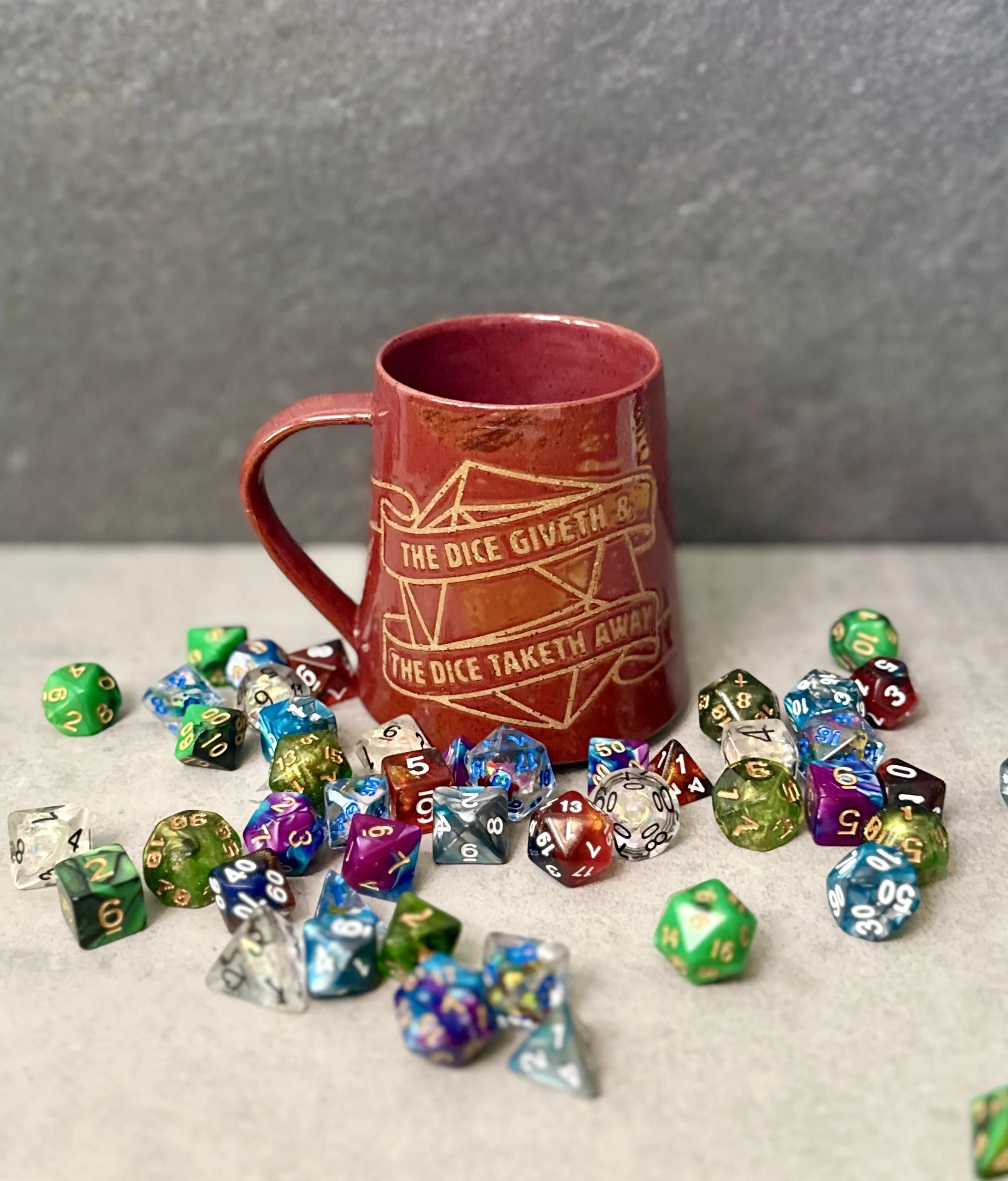 The Dice Giveth Mug