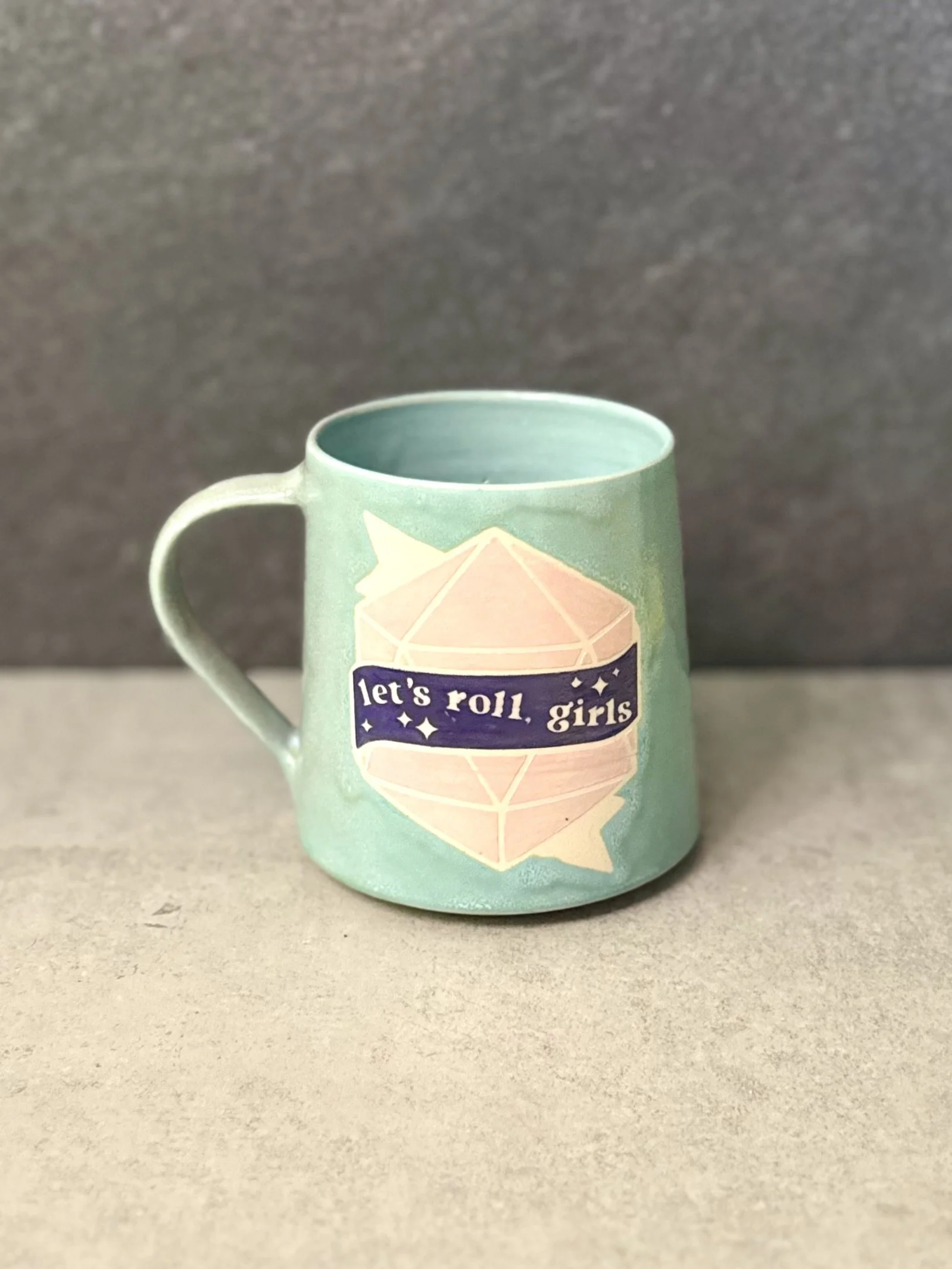 Let's Roll, Girls Mug