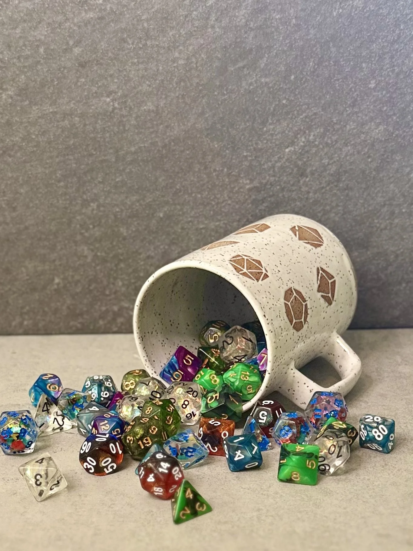 The Circle of Dice Mug
