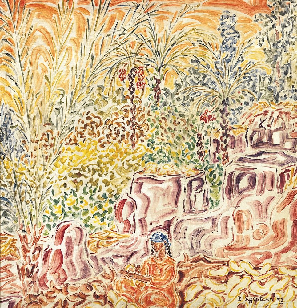 Thinking of Inji Efflatoun (1924) today. Of how she painted with unshaken conviction, even in the face of imprisonment and exile.
Her work wasn’t just about capturing moments; it was about bearing witness. She painted the struggles of working