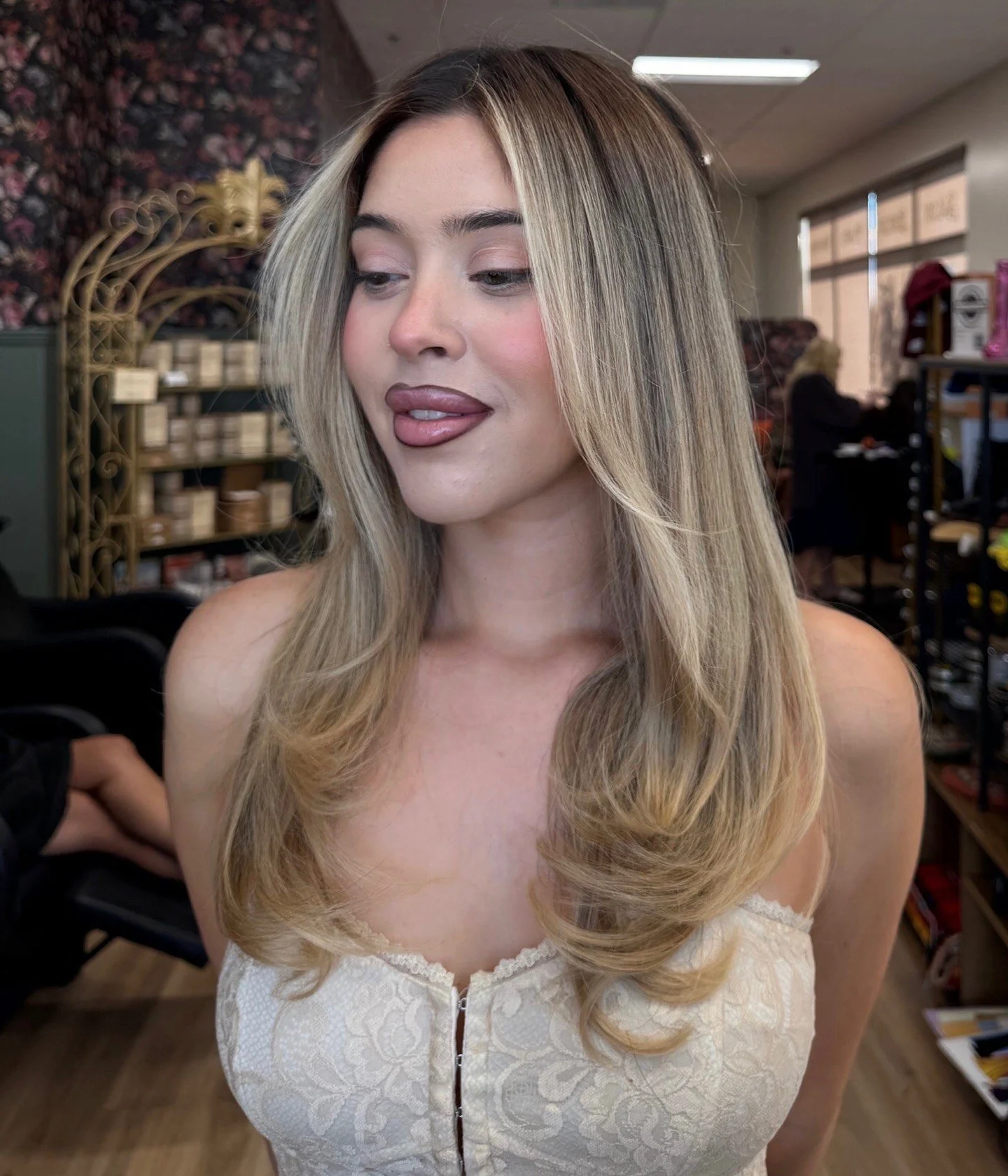 luxe by diana, custom cut, color, luxury blowout, whittier, wild poppy makers market, best hair stylist near me, best hair salon near me in my area