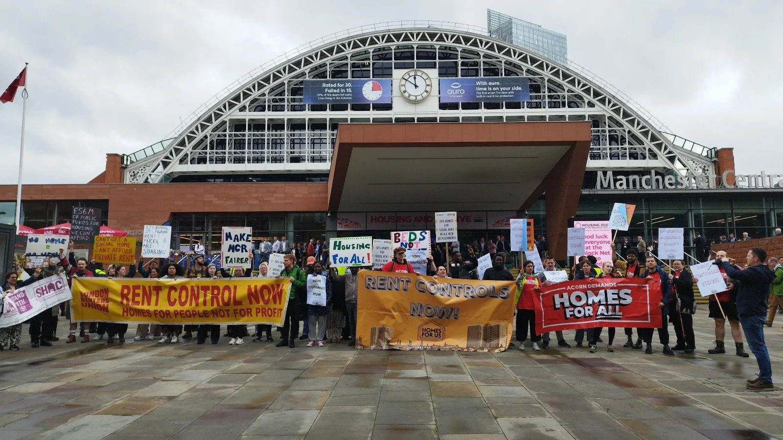 Homes for Us Alliance Demands Rent Control in Manchester: Rally Success & Key Demands