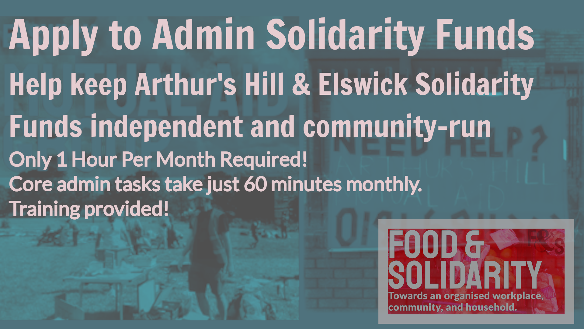 Urgent: Community Needs Fund Admins (Just 60 Minutes Monthly)