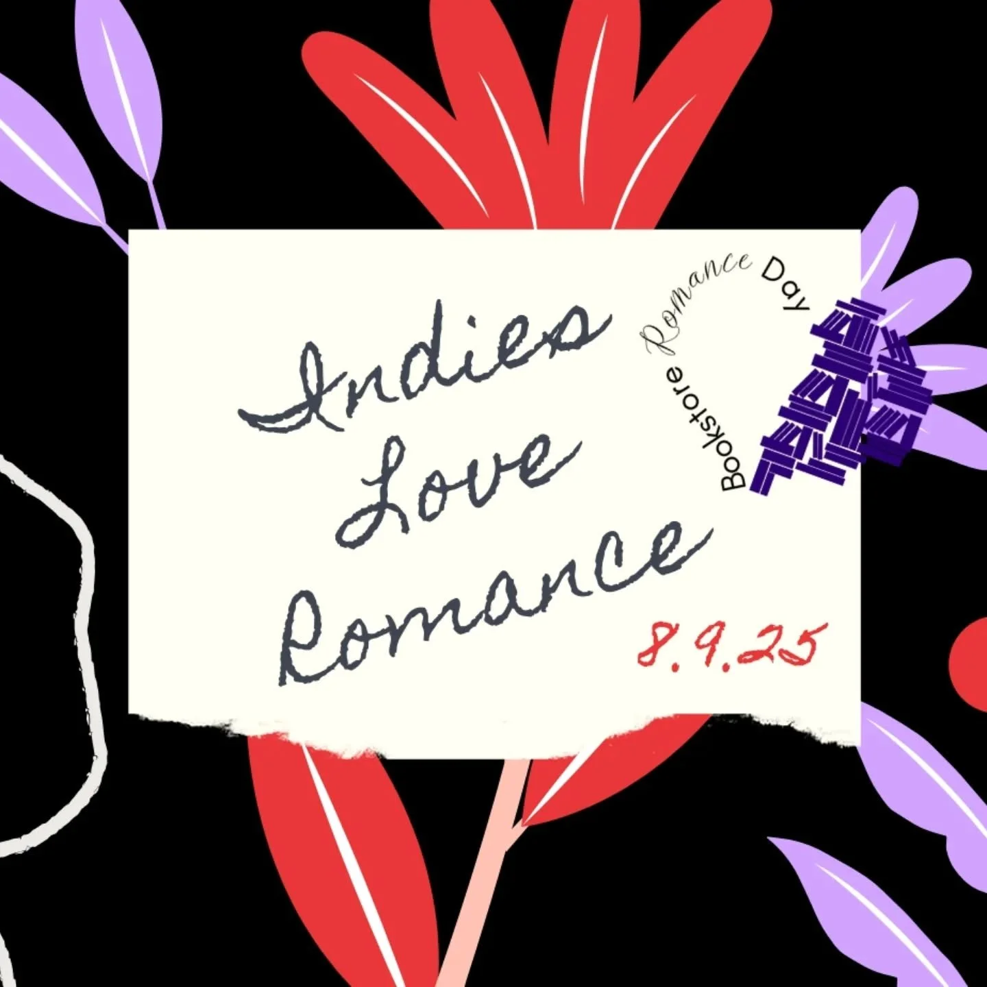 HAPPY BOOKSTORE ROMANCE DAY! ♥️
Celebrate by supporting your local shops and check out the many events taking place today! Today is a day to give love to the romance genre, its writers, readers, and everyone in between. Thank you for all that