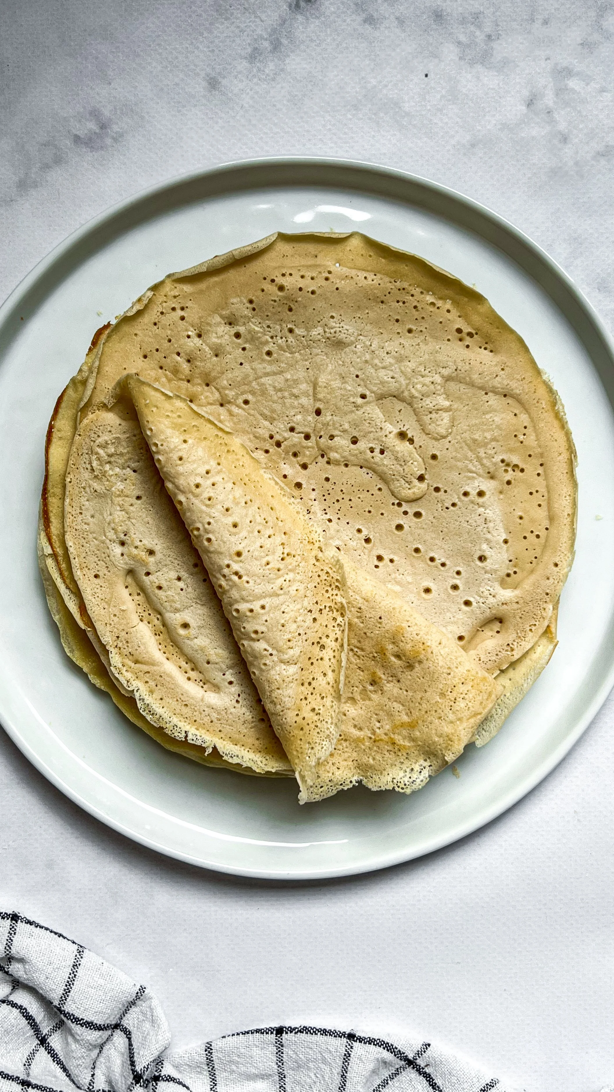 Crepes saludables de avena — Saboreanda