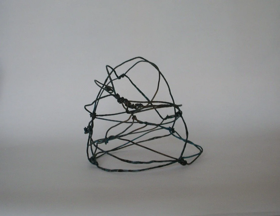 2026. missing. Copper wire. 6 X 6.5 X 7.5 inch (15.24 x 16.51 x 19 cm).