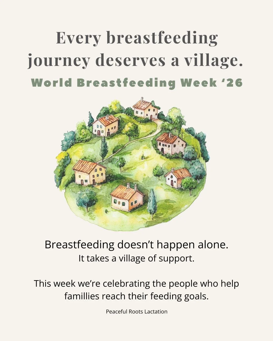 World Breastfeeding Week begins today!

This year's theme, Breastfeeding for a Sustainable Start in Life: Strengthen What Works, reminds us that successful breastfeeding isn't about doing everything perfectly. It's about having the right support at t