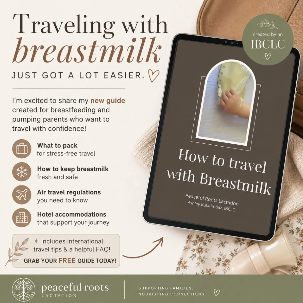 Tis the season! ✈️

#breastfeeding #travelingmom #lactation