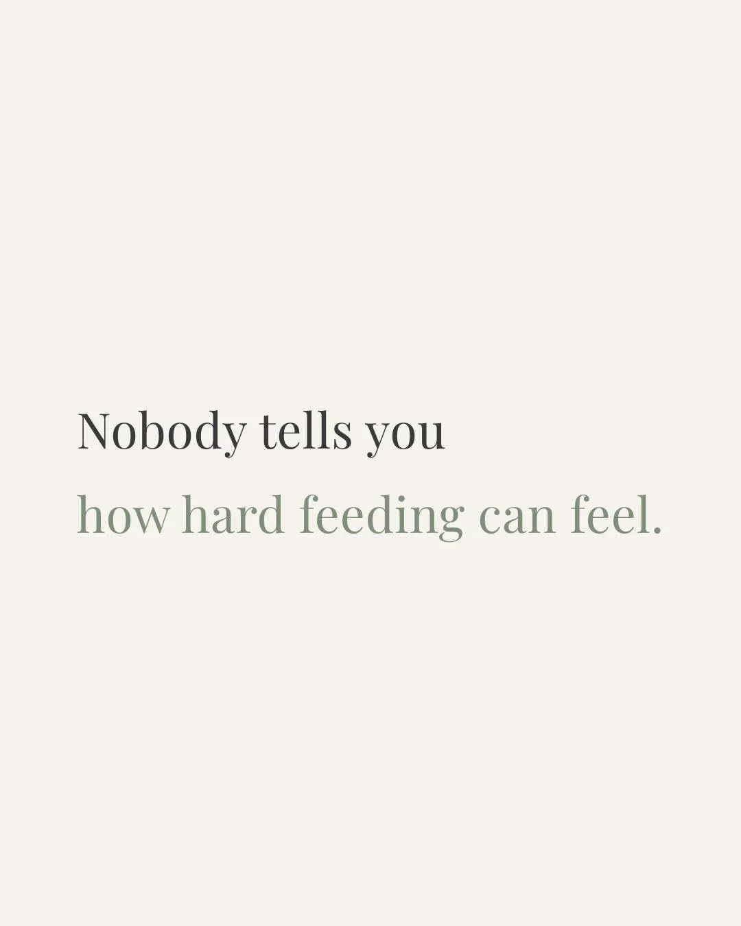 Nobody prepares you for this part.

You plan for your baby.
You plan for birth.

But feeding?

It&rsquo;s often something you&rsquo;re expected to just &ldquo;figure out.&rdquo;

And when it&rsquo;s harder than expected, it can feel:
&ndash; overwhel