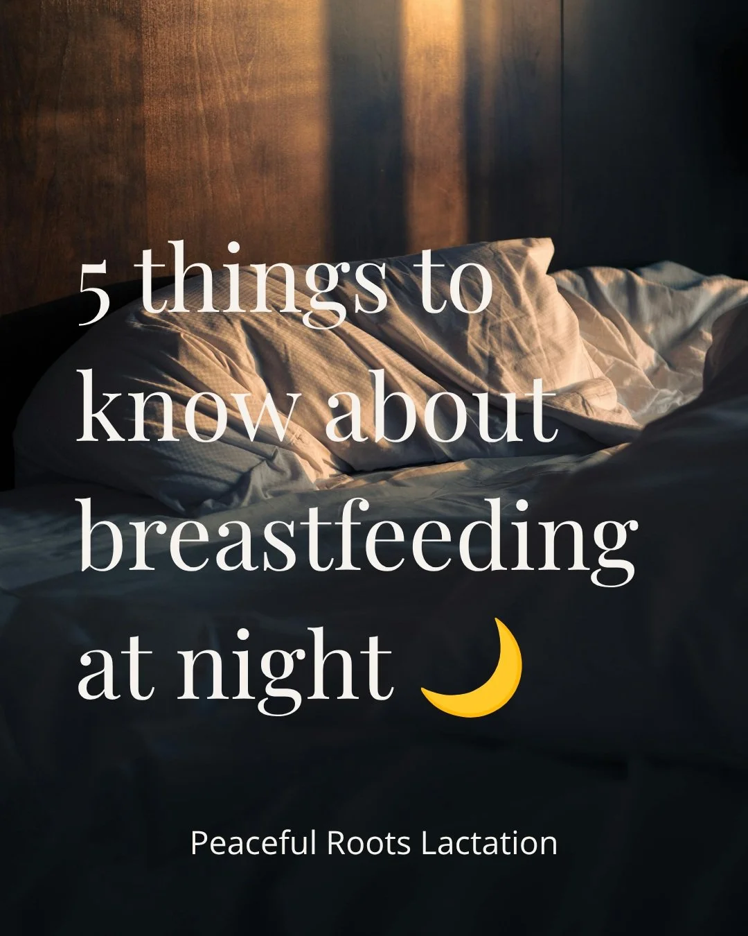Night wakings can be precious and exhausting. Both can be true at the same time. 

Those quiet feeds in the middle of the night can feel tender, sweet and deeply connecting, and they can also leave you counting down the hours until morning.

If your 