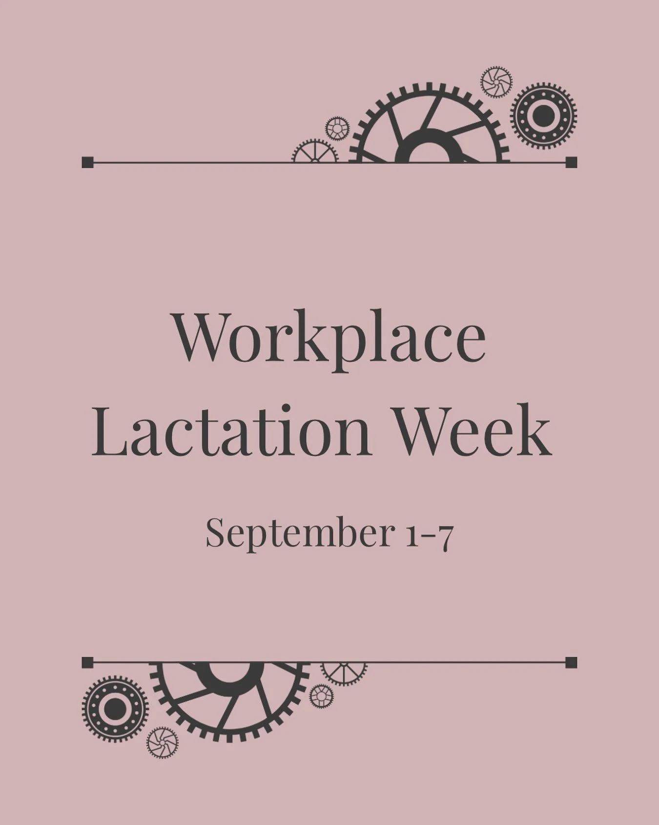 Returning to work shouldn&rsquo;t have to mean choosing between your job and your feeding goals. 🤍

This week is Workplace Lactation Week.. a reminder that breastfeeding and pumping support doesn&rsquo;t end when parental leave ends.

For many famil