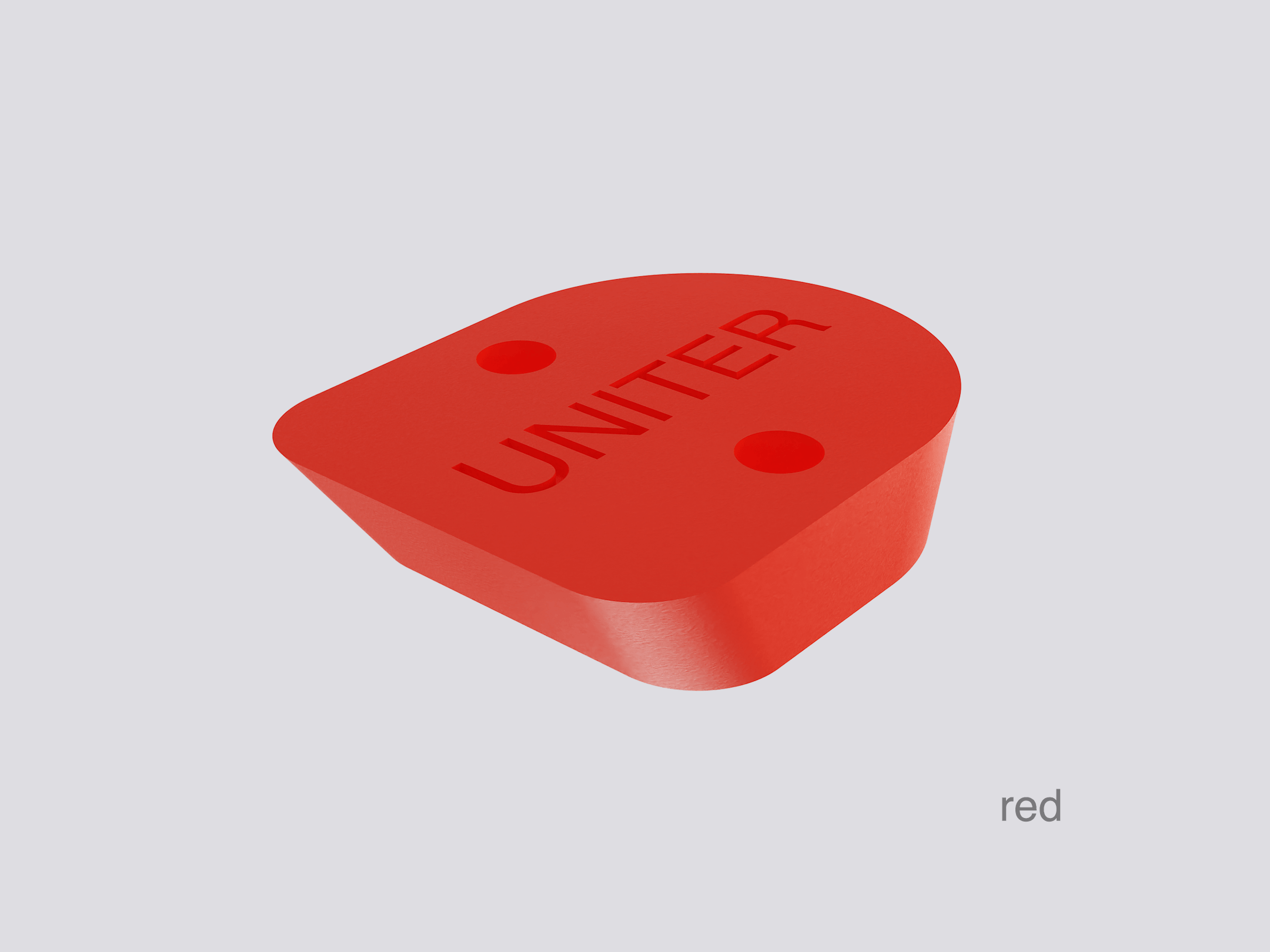 Uniter Heel with Connector Bolts