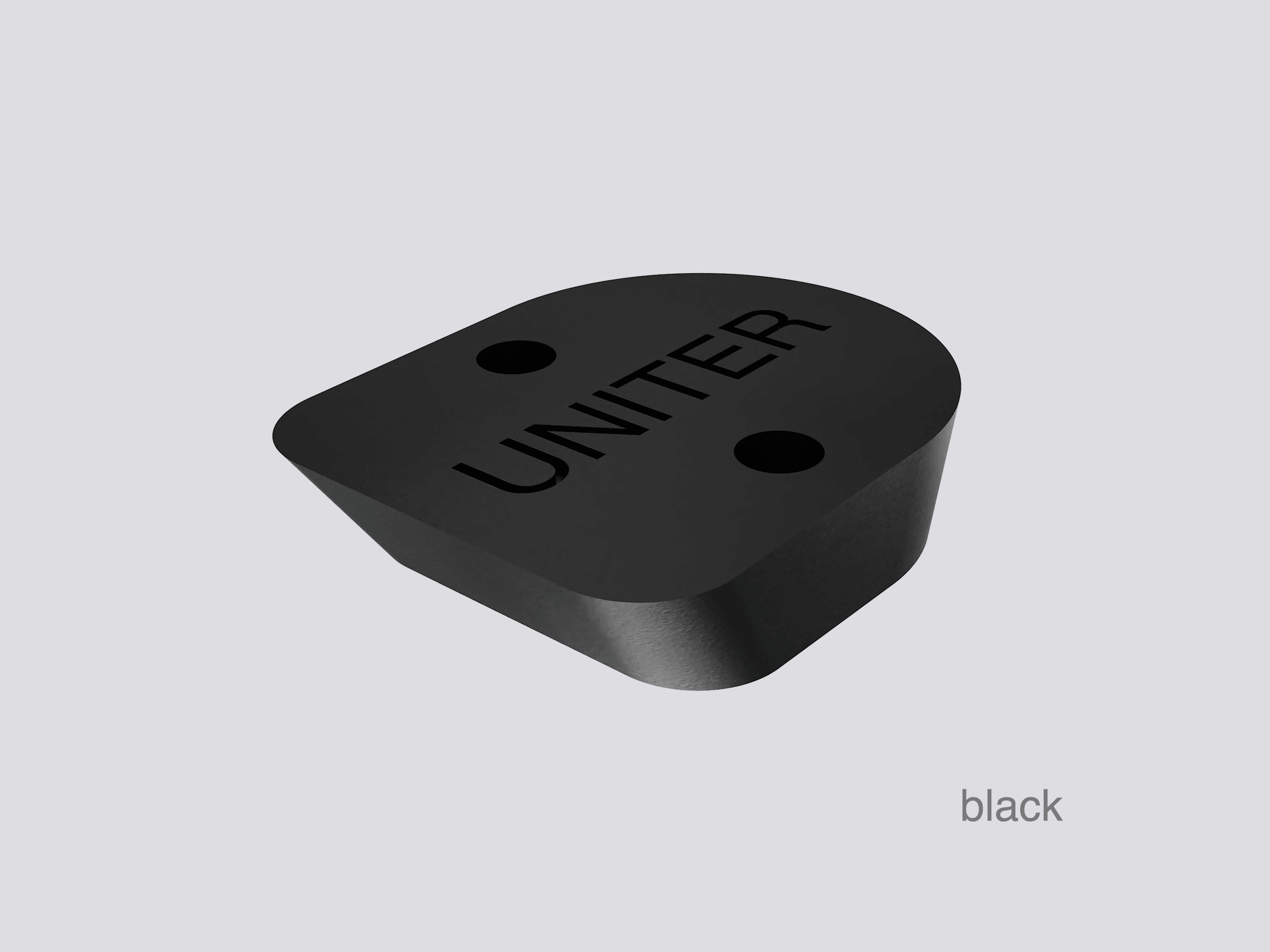 Uniter Heel with Connector Bolts