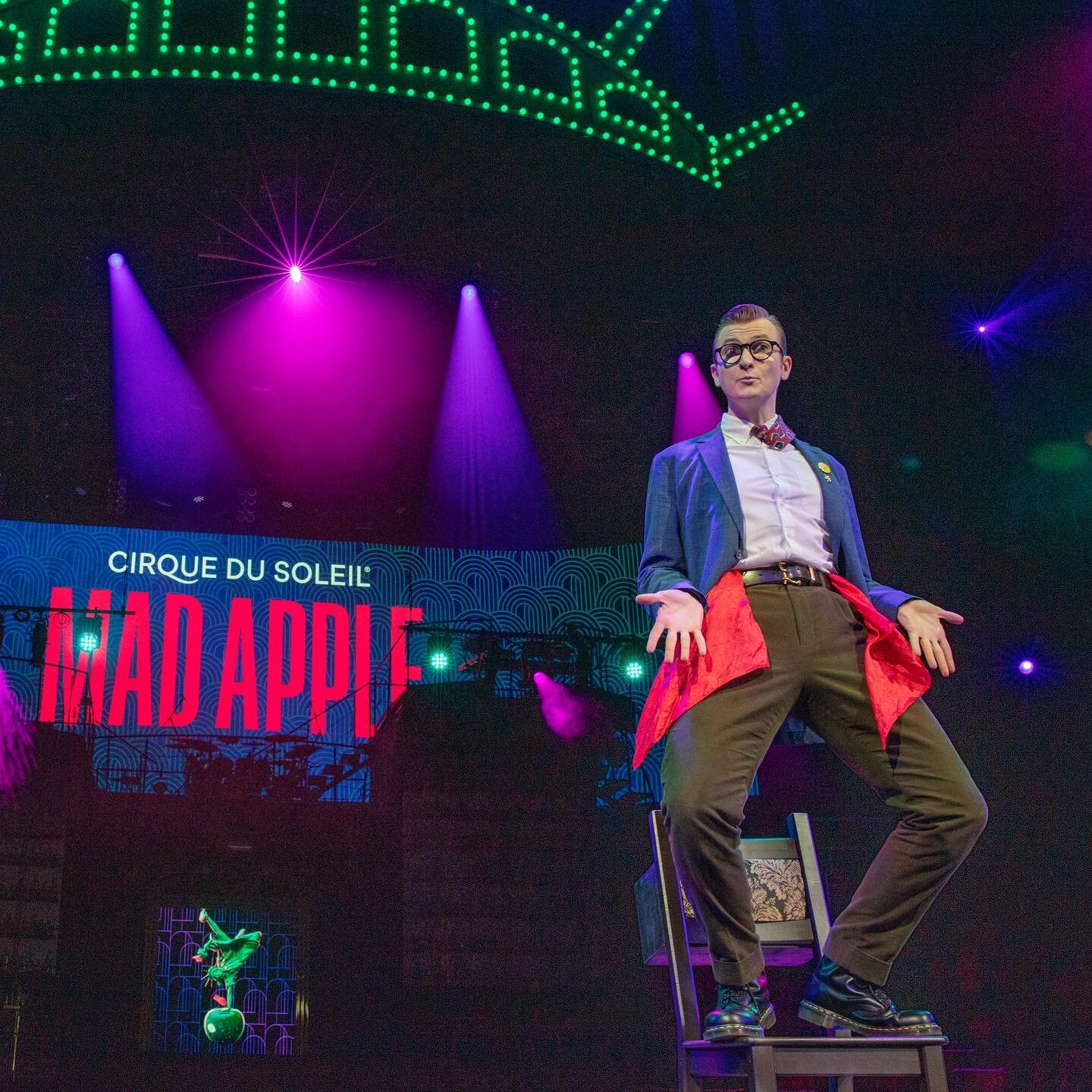 What&rsquo;s that? Super Bowl who? Cirque Du Soleil&rsquo;s Mad Apple is back in full swing tonight at @nynyvegas