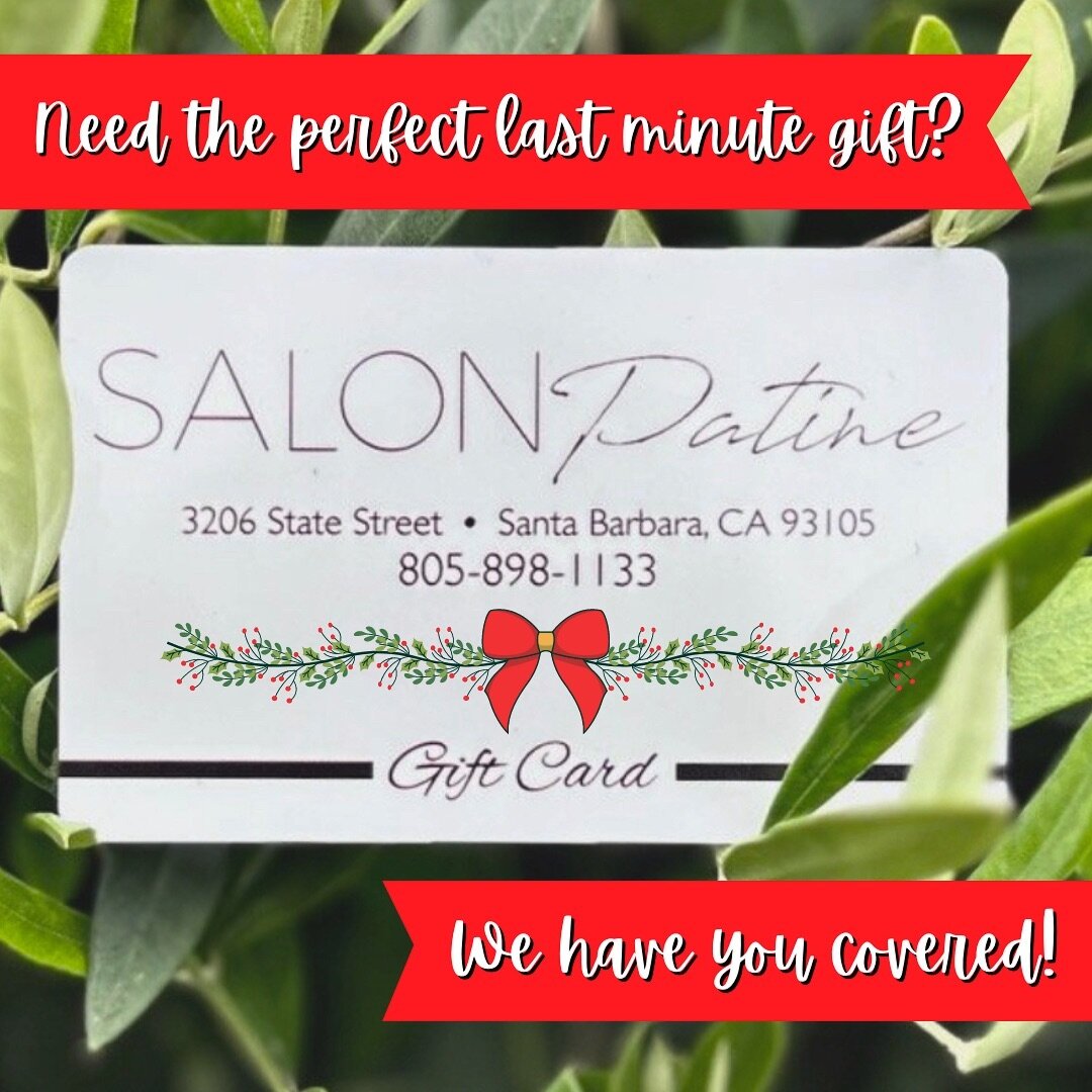 Our gift cards are the perfect gift or stocking stuffer for this holiday season! Perfect for that special person in your life 🤩 Pick one up today!
