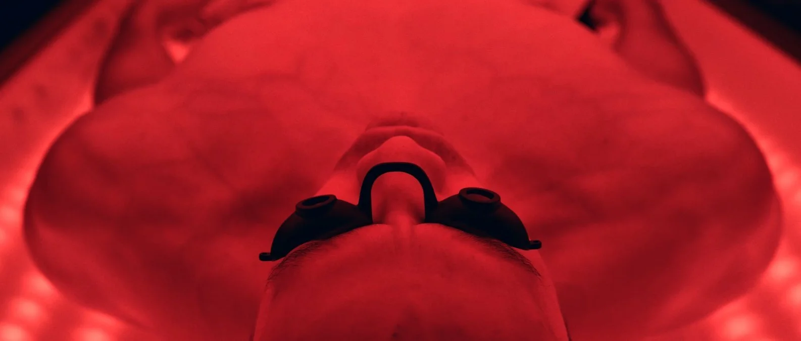 Infrared therapy session at advanced wellness centre