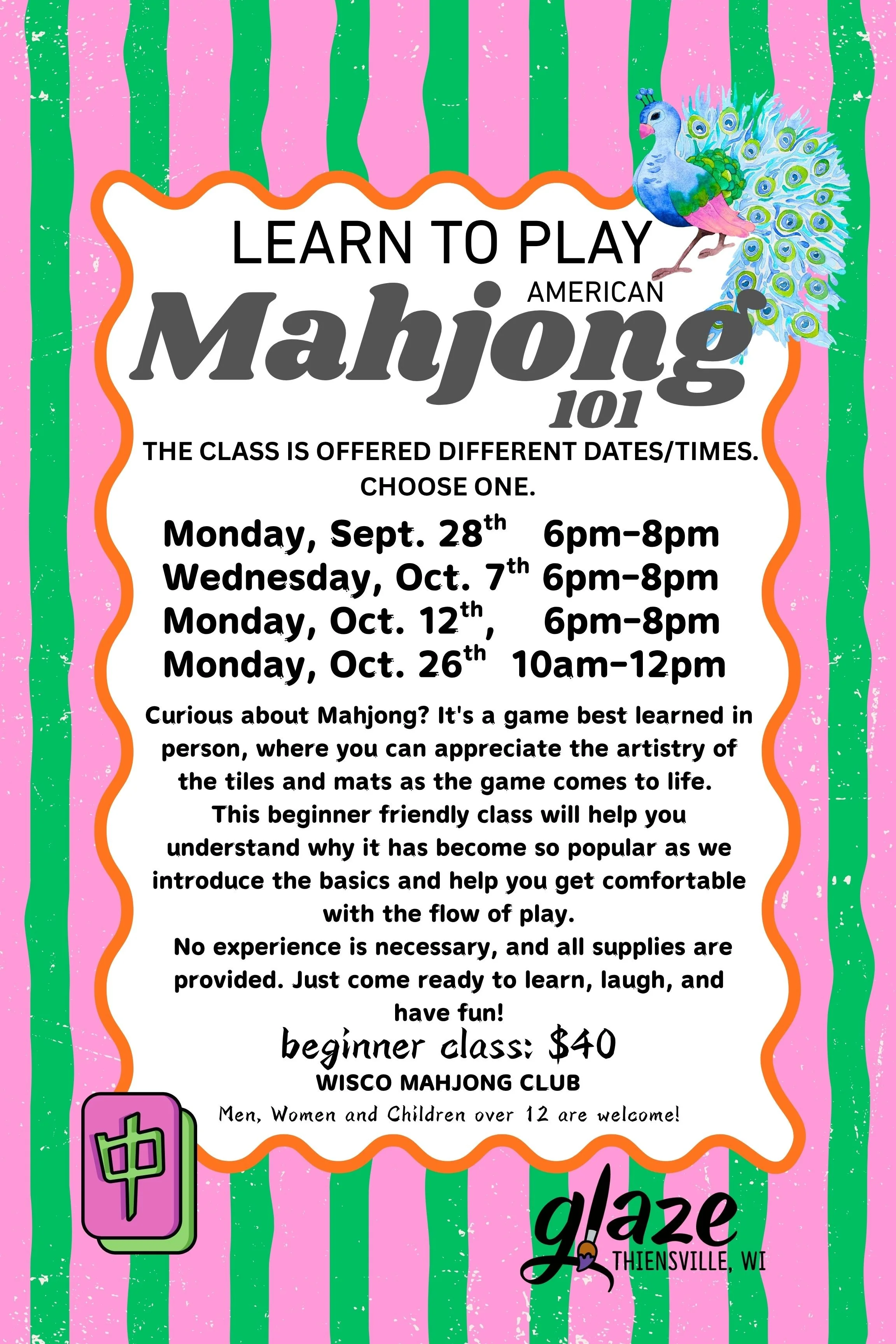 Click on flyer to sign up!