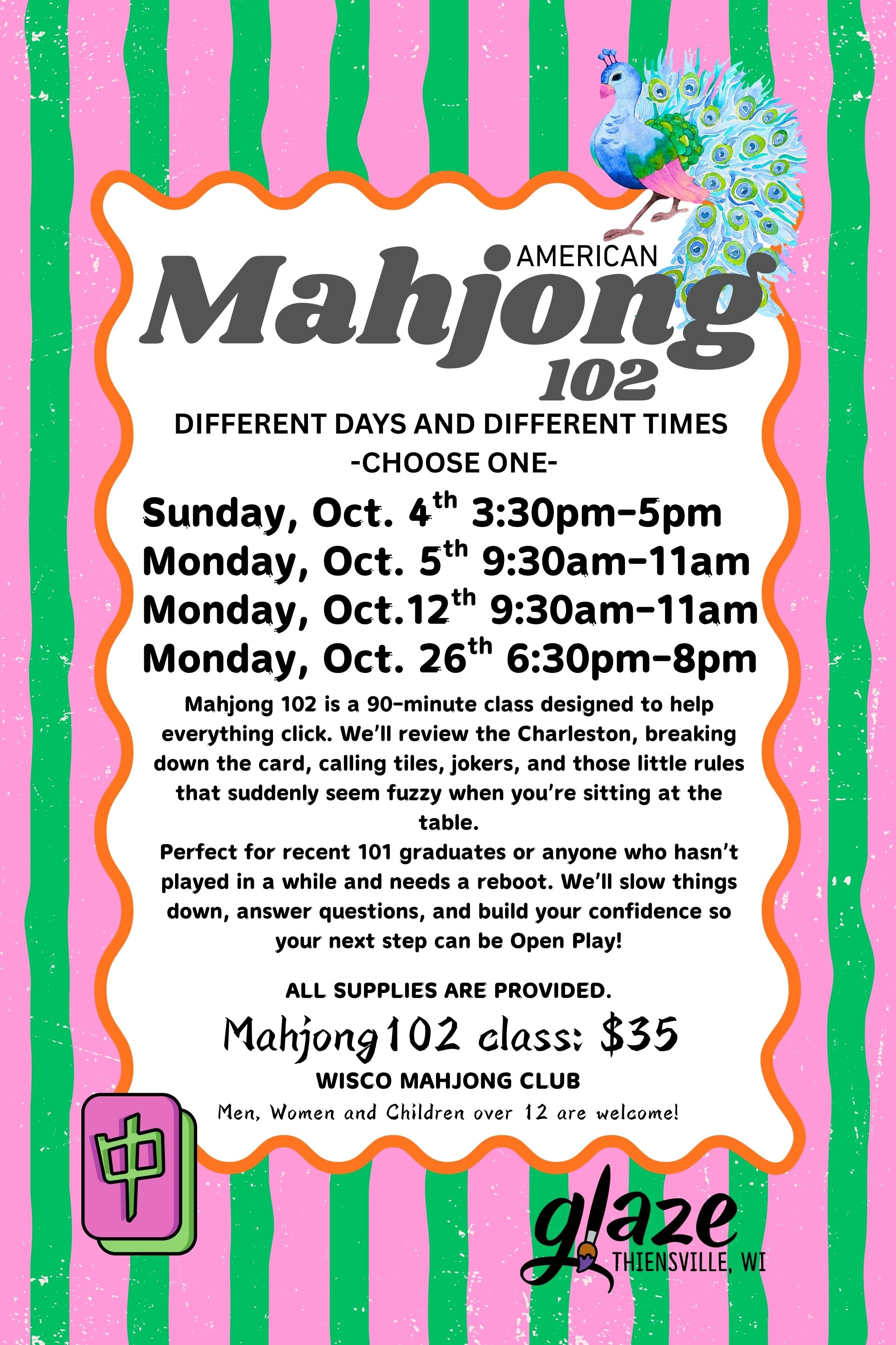 Click on flyer to sign up!