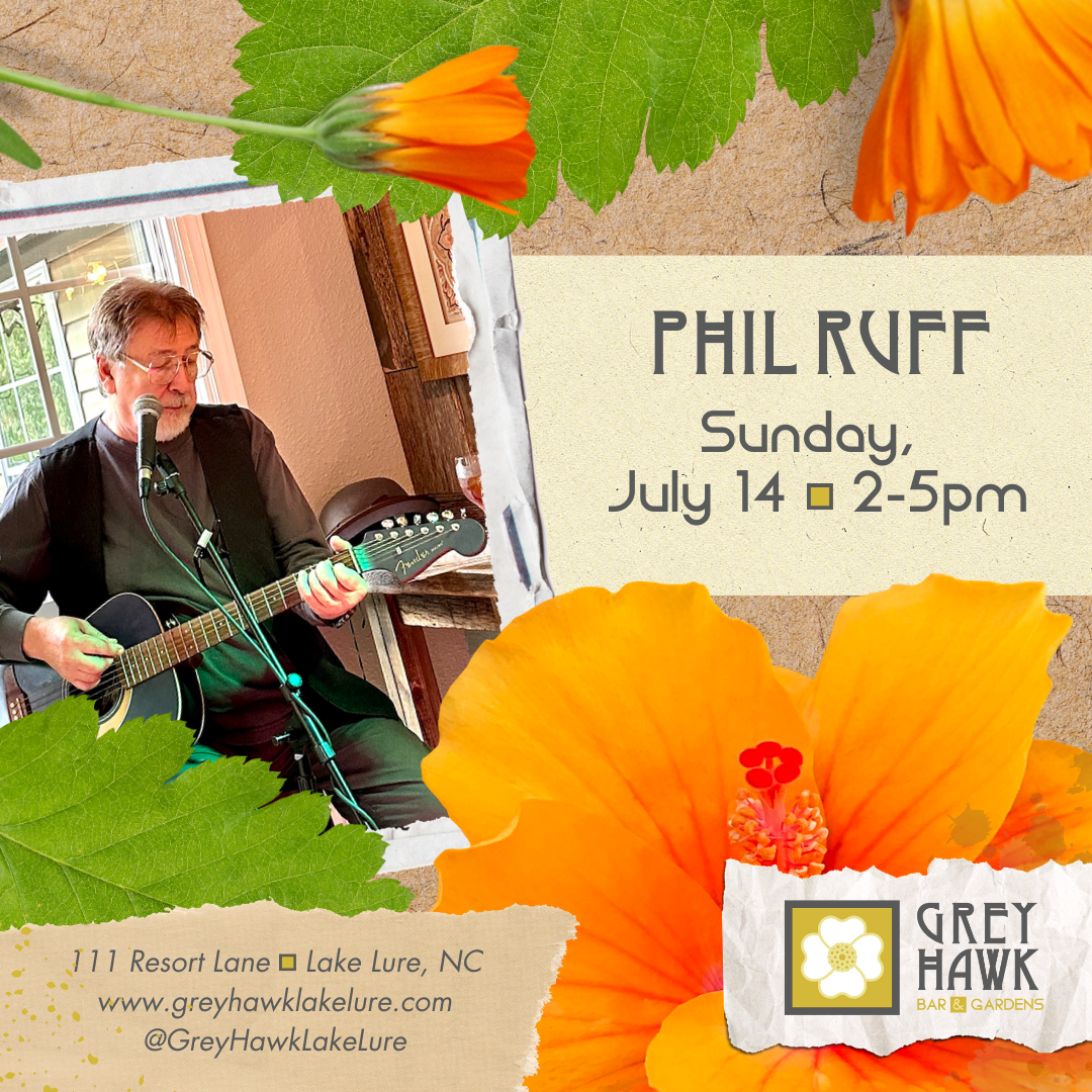 Phil Ruff — Grey Hawk Bar & Gardens