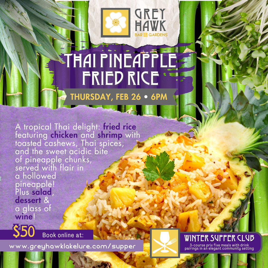 Winter Supper Club: Thai Pineapple Fried Rice