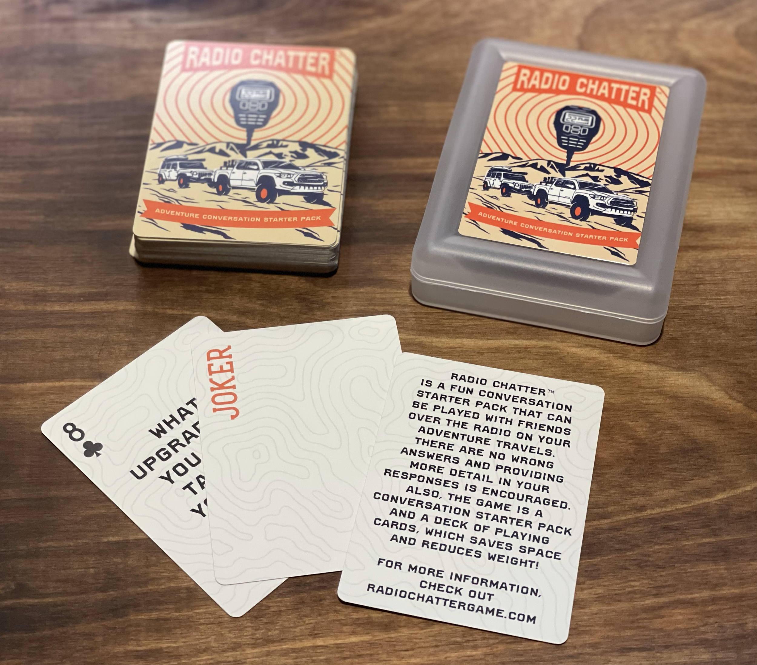 Actual Cards with Case w/Instructions