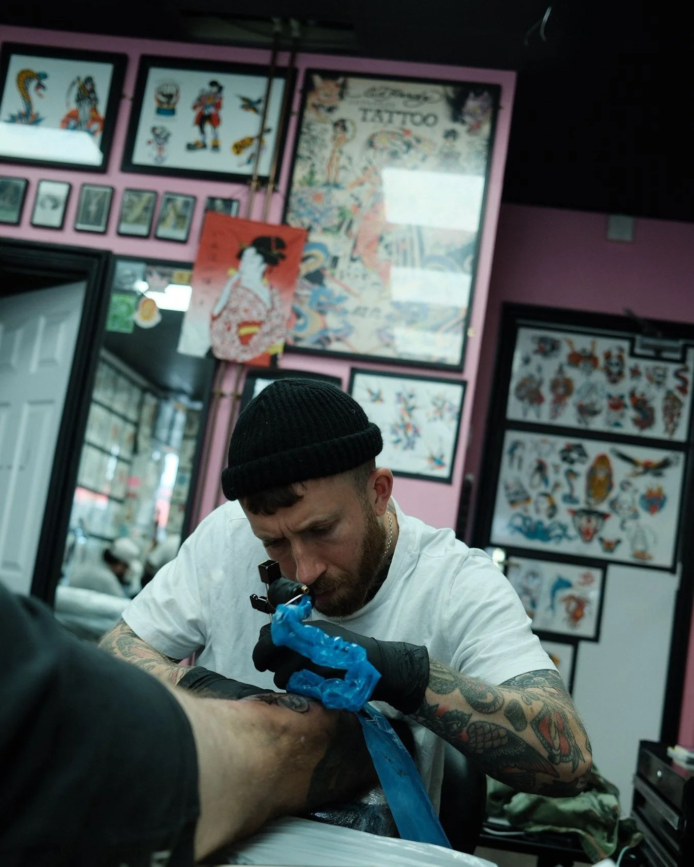 We have @hughsheldontattoo here today and tomorrow!🔥 If you fancy one of Hugh's unique designs or would like him to tattoo your idea, he's got a little time during his visit, so message to book or walk in.

Check out Hugh's page for available flash 
