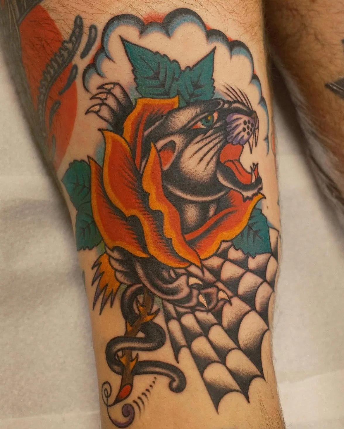 It's time for another walk-in Saturday! @lewyttattooer will be slinging tats all day from 10:30 am, first-come-first-served🕷🕸.
.
.
.
#tattoo #tattooart #tattooartist #tattoos #tattooed #tattoolife #tattooist #southwesttattooers #traditionaltattoo #